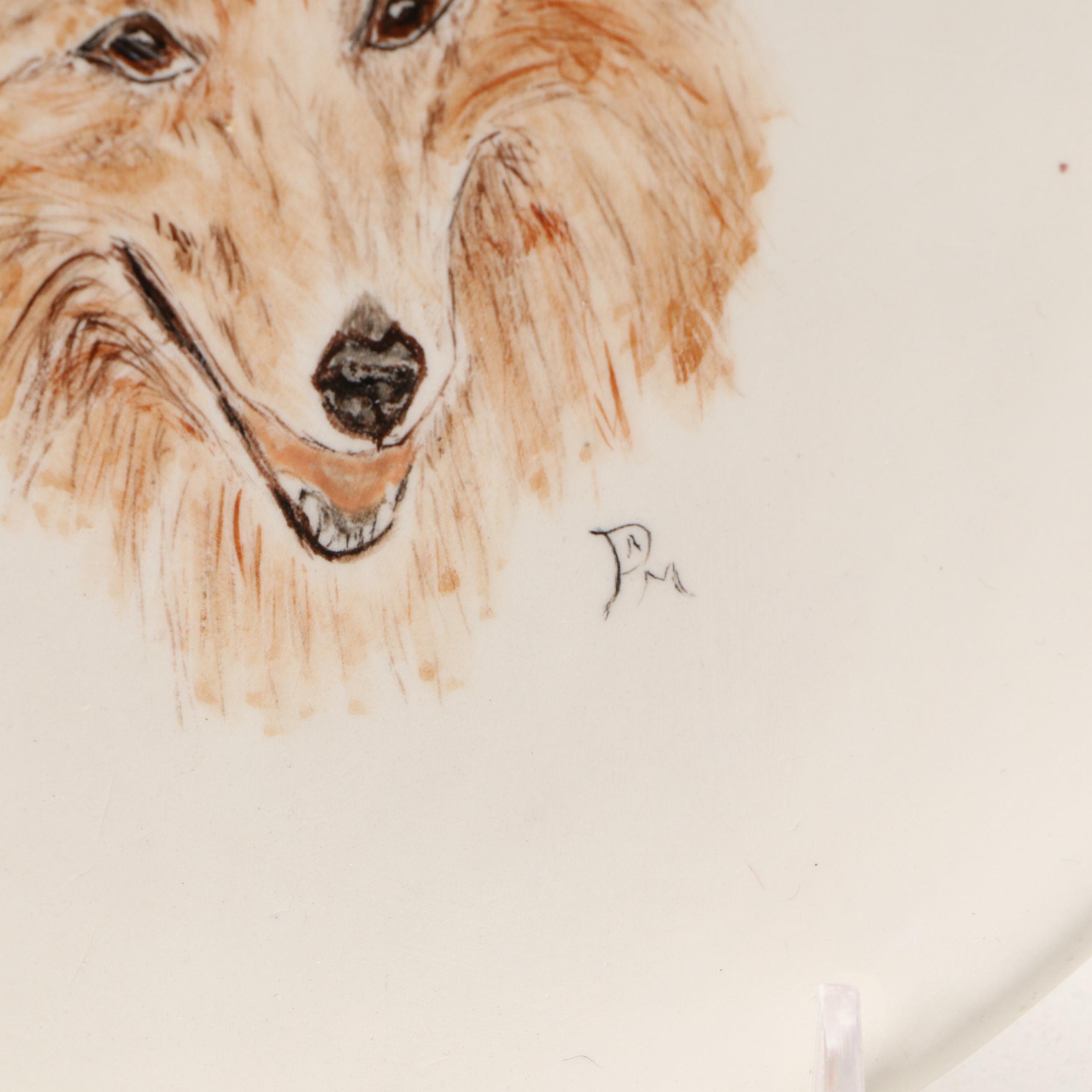 Danbury Mint "Sheltie" Limited Edition Ceramic Plate and More
