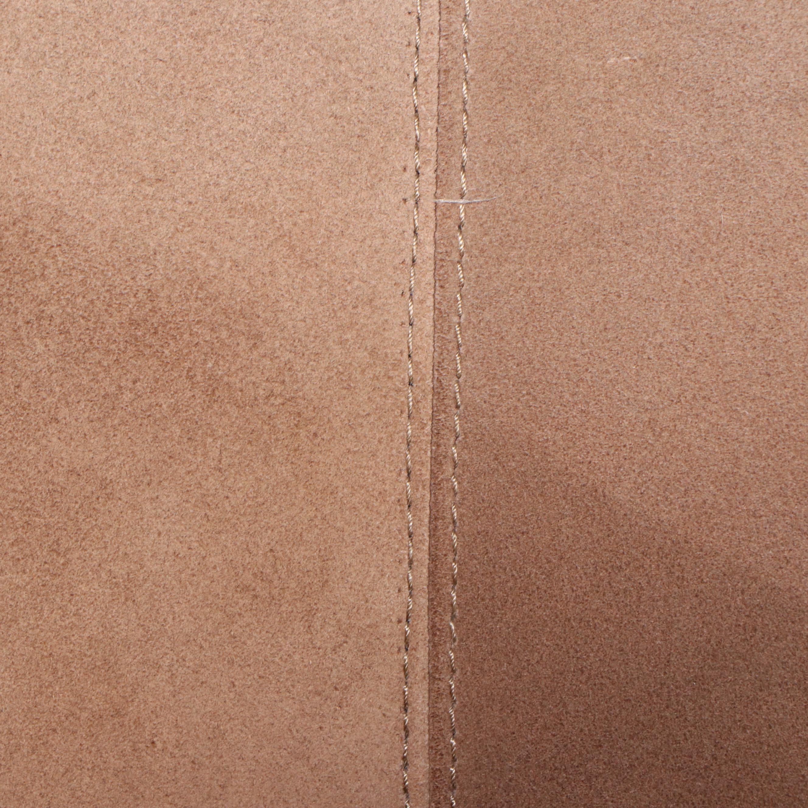 McCreary Modern Suede Swivel Armchair