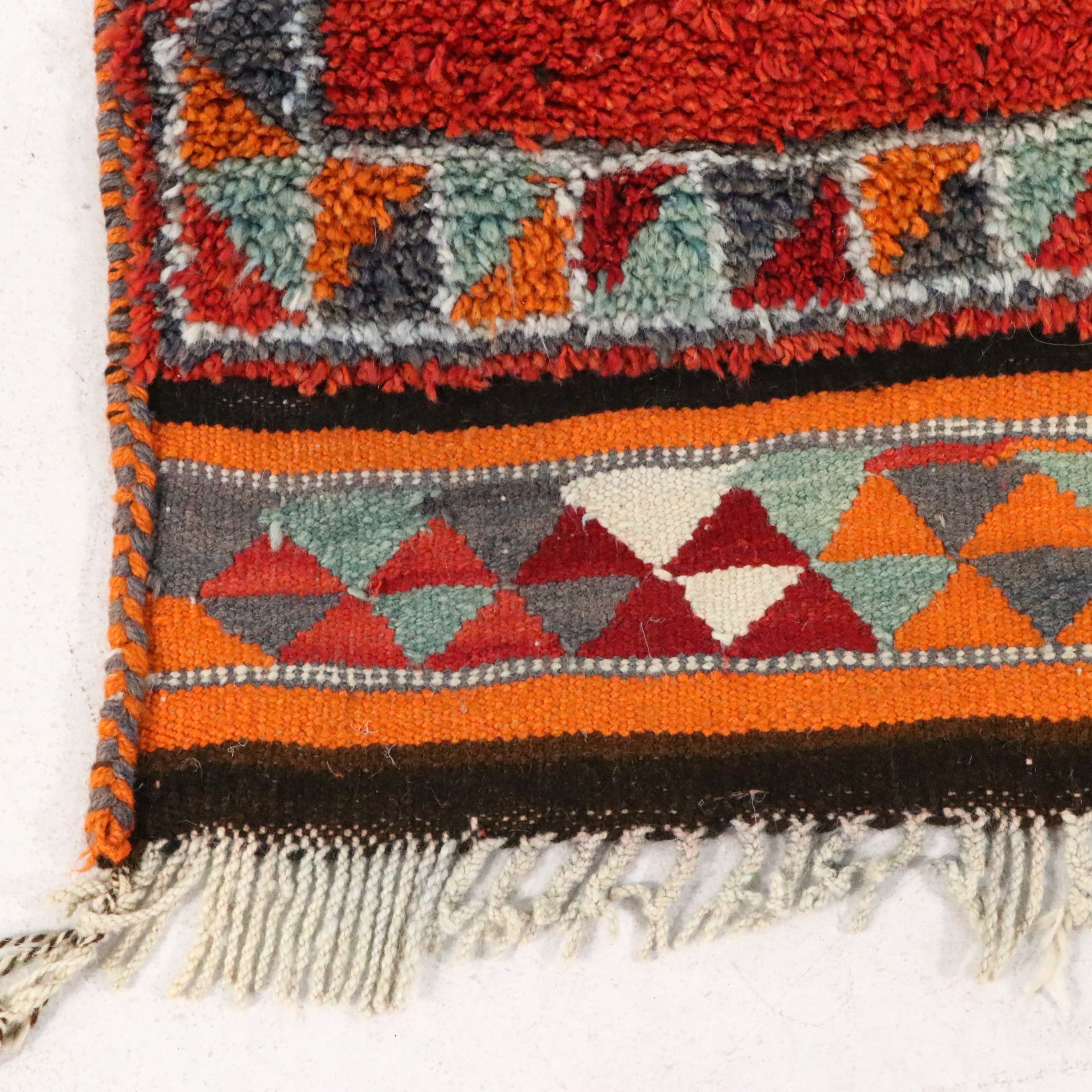 3'5 x 12'1 Hand-Knotted Anatolian Turkish Long Rug