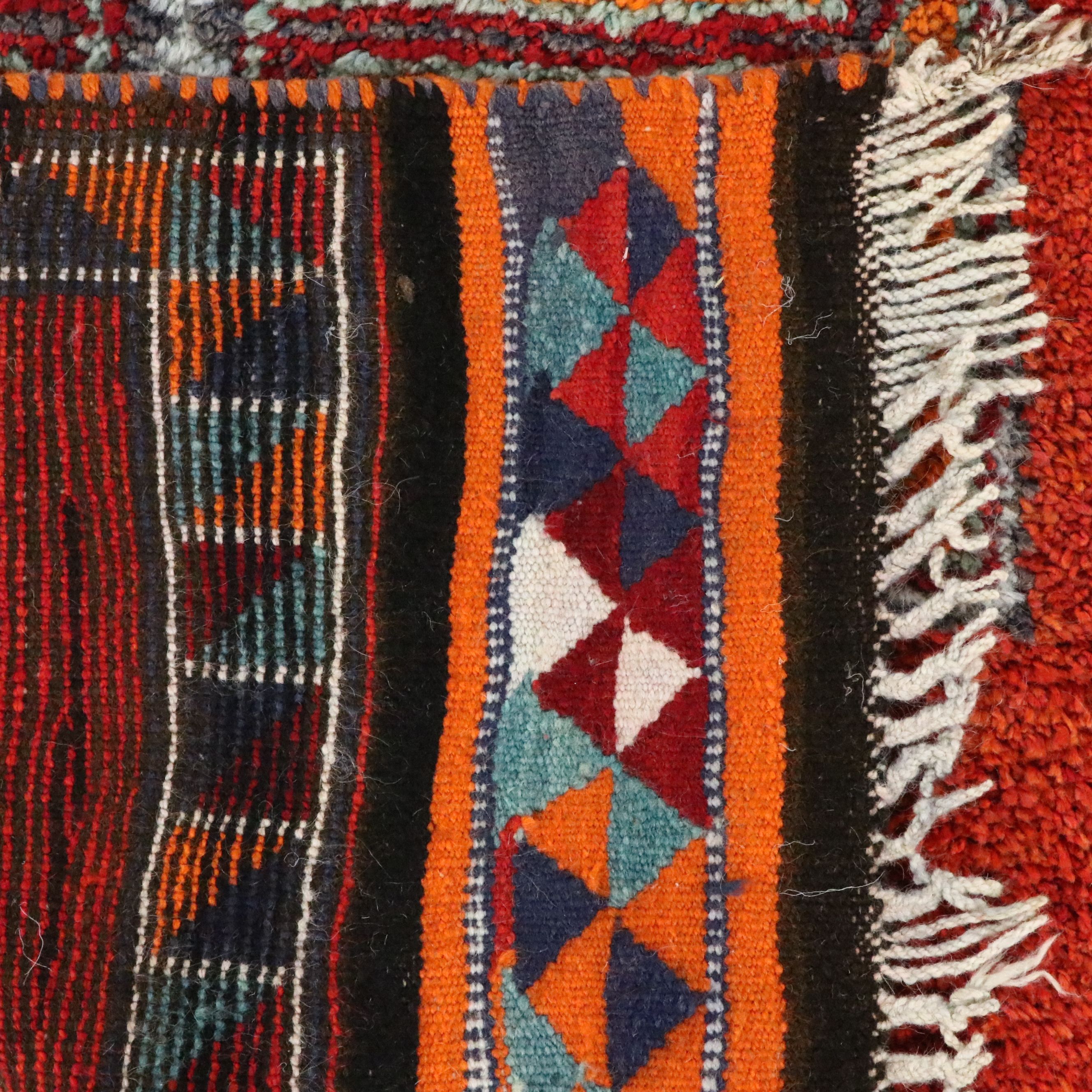 3'5 x 12'1 Hand-Knotted Anatolian Turkish Long Rug