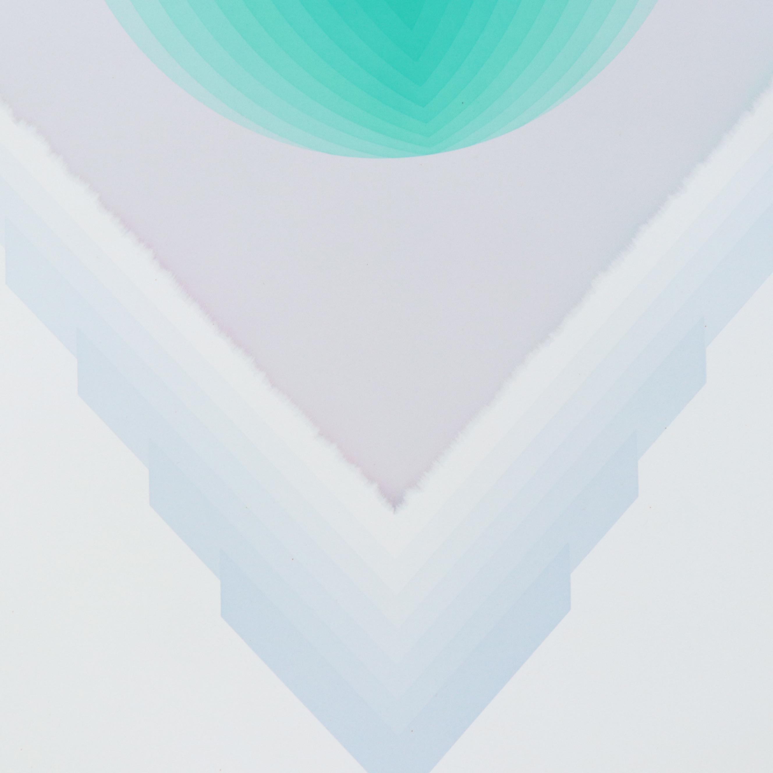 Nobuteru Shimotakahara Op Art Serigraph "Time and Space"