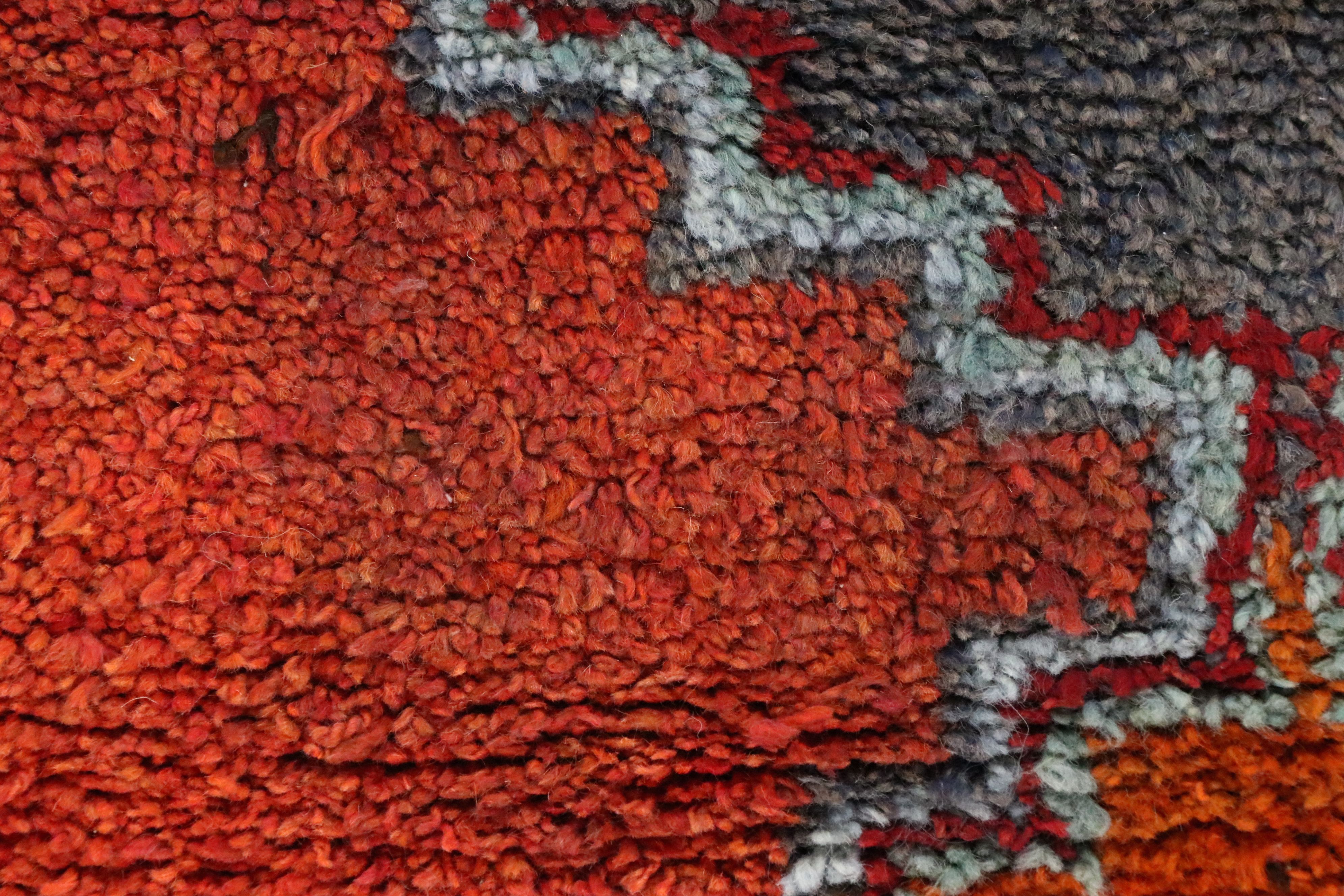 3'5 x 12'1 Hand-Knotted Anatolian Turkish Long Rug