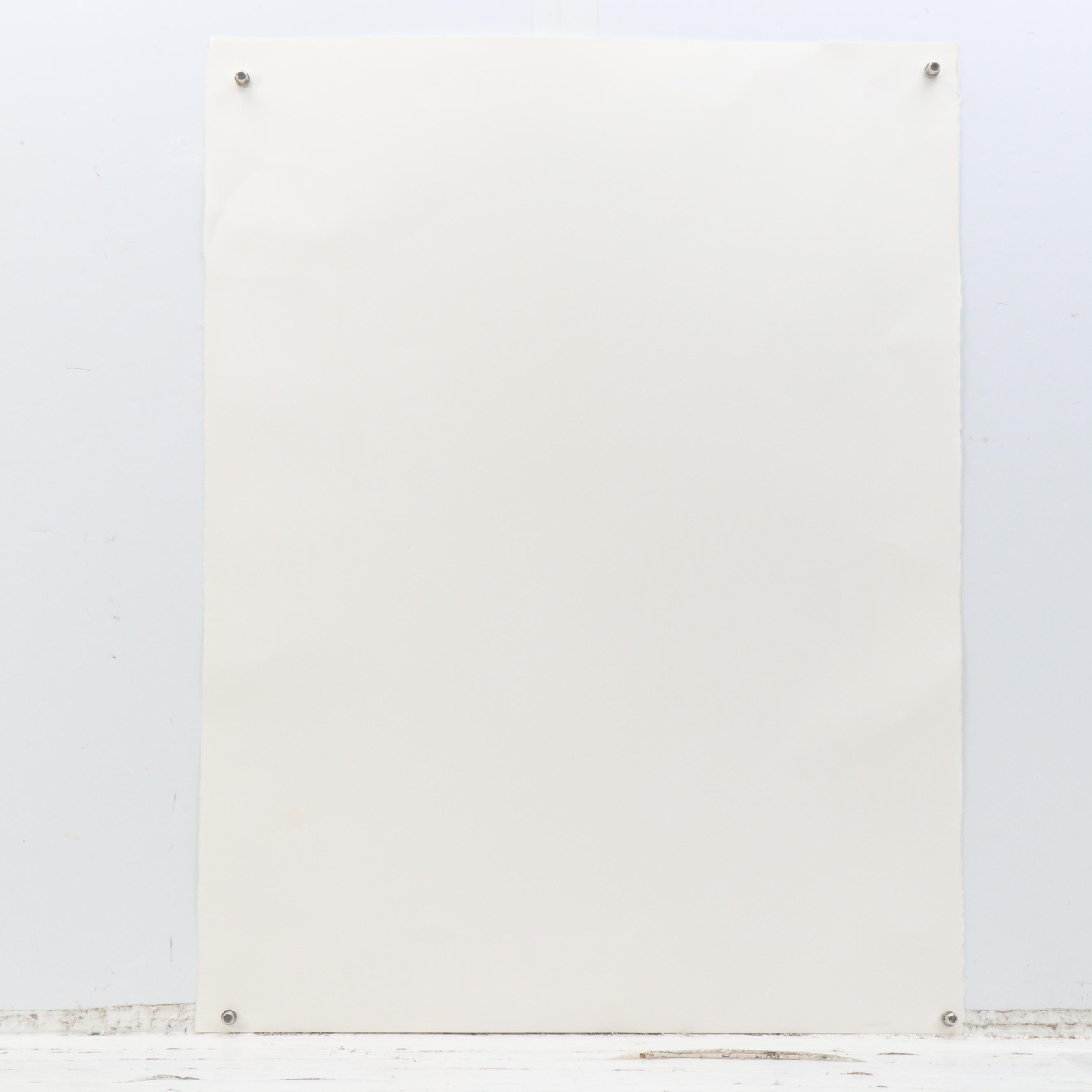 Nobuteru Shimotakahara Op Art Serigraph "Time and Space"