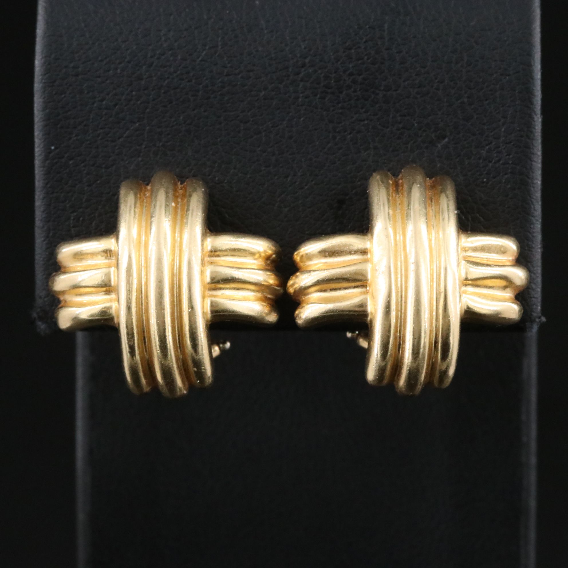 Tiffany & Co. 18K Signature X Earrings