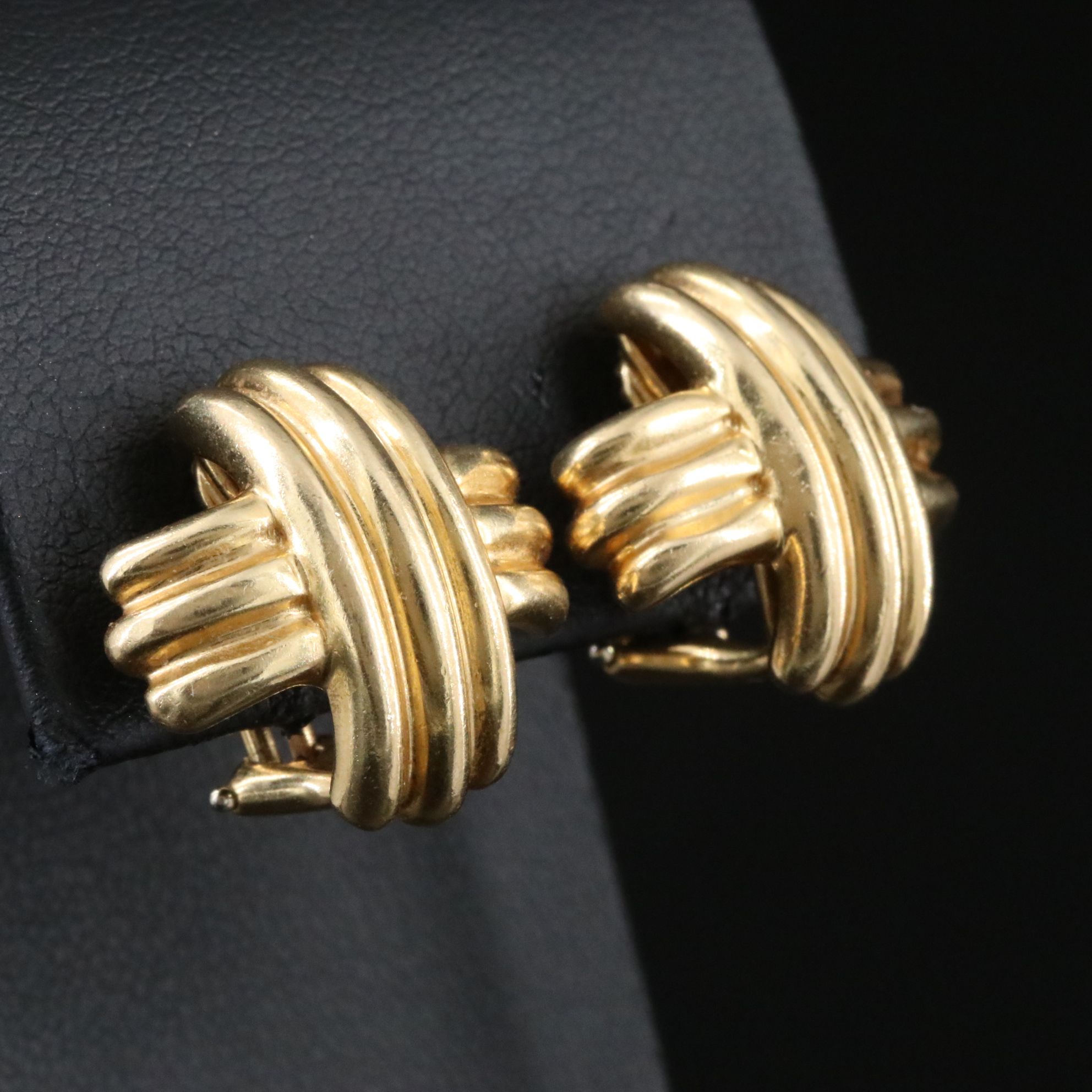 Tiffany & Co. 18K Signature X Earrings