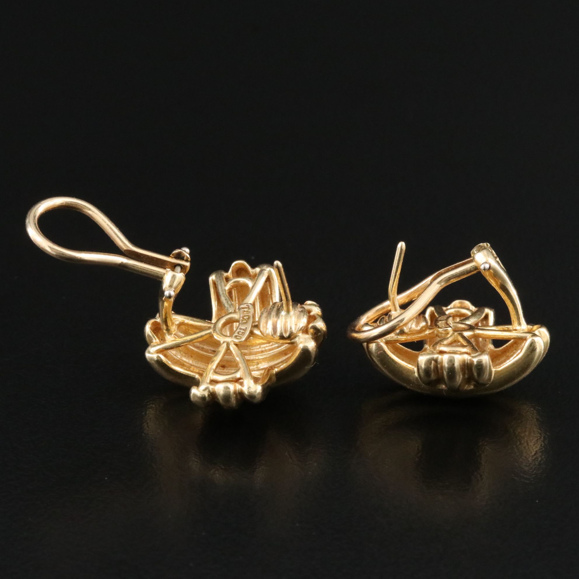 Tiffany & Co. 18K Signature X Earrings