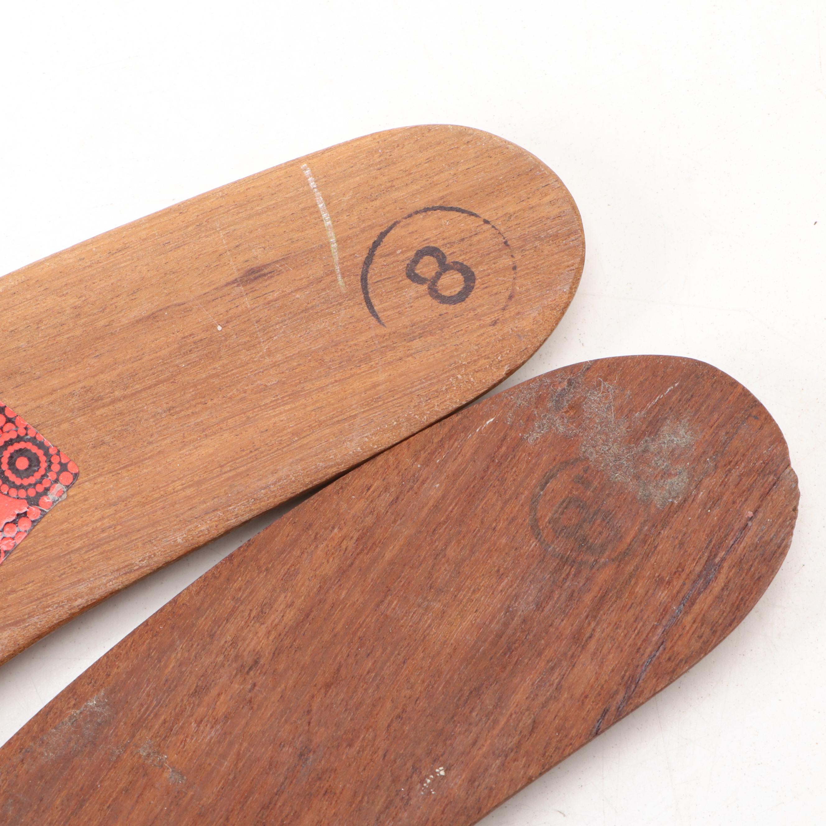 Bunabiri and Other Australian Paint-Decorated Boomerangs