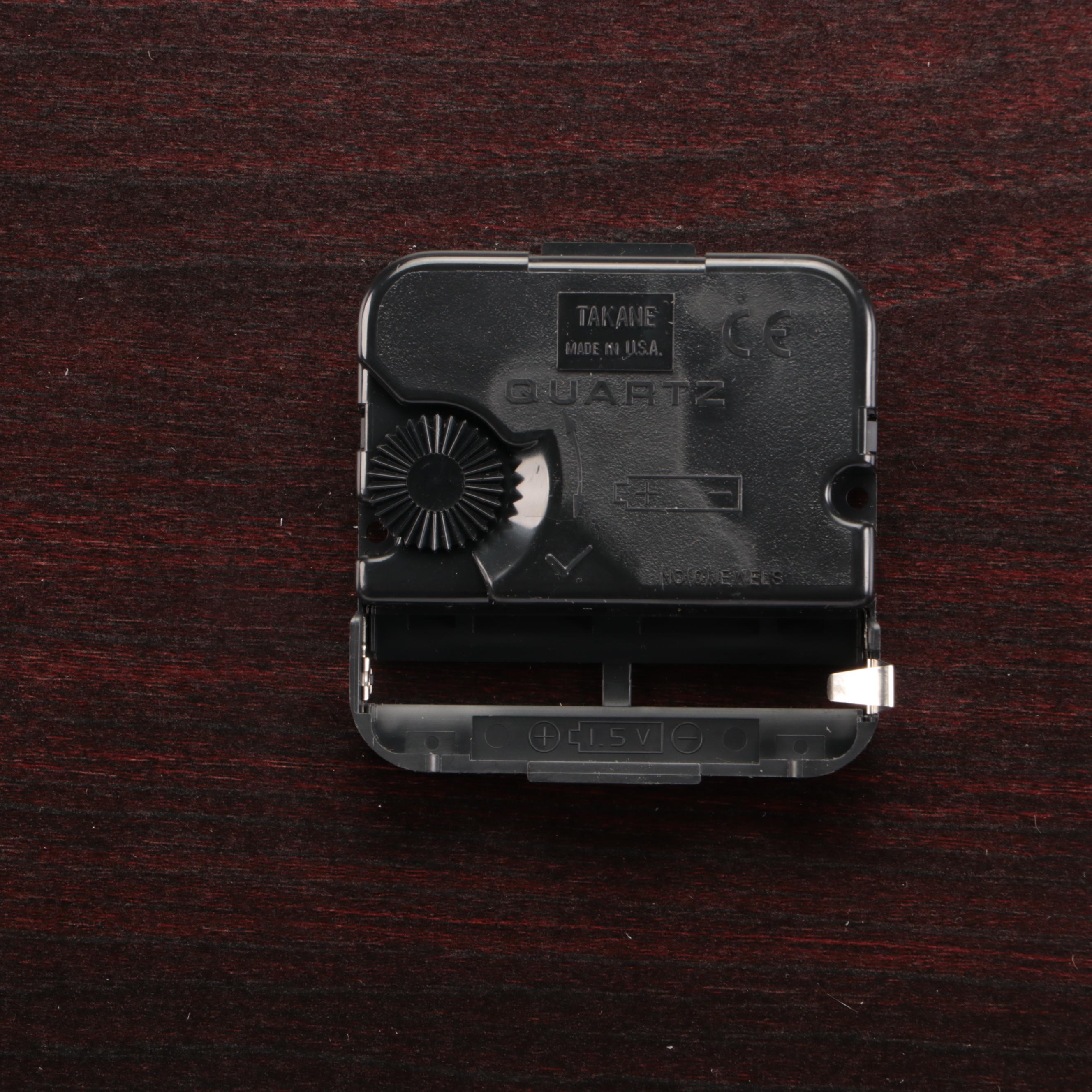 Alexandre Martinot Wall Clock with Bookends and Other Home Décor