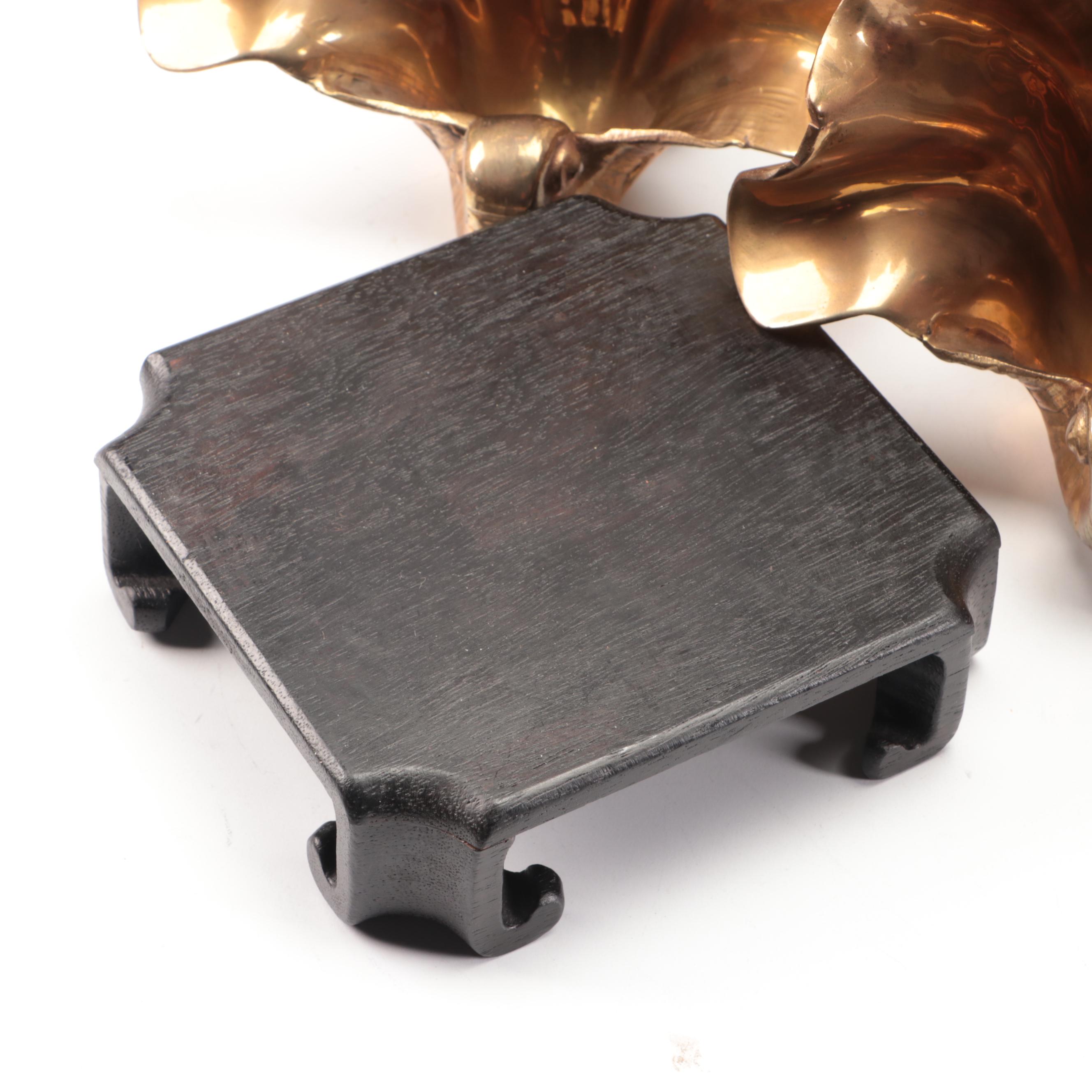 Alexandre Martinot Wall Clock with Bookends and Other Home Décor