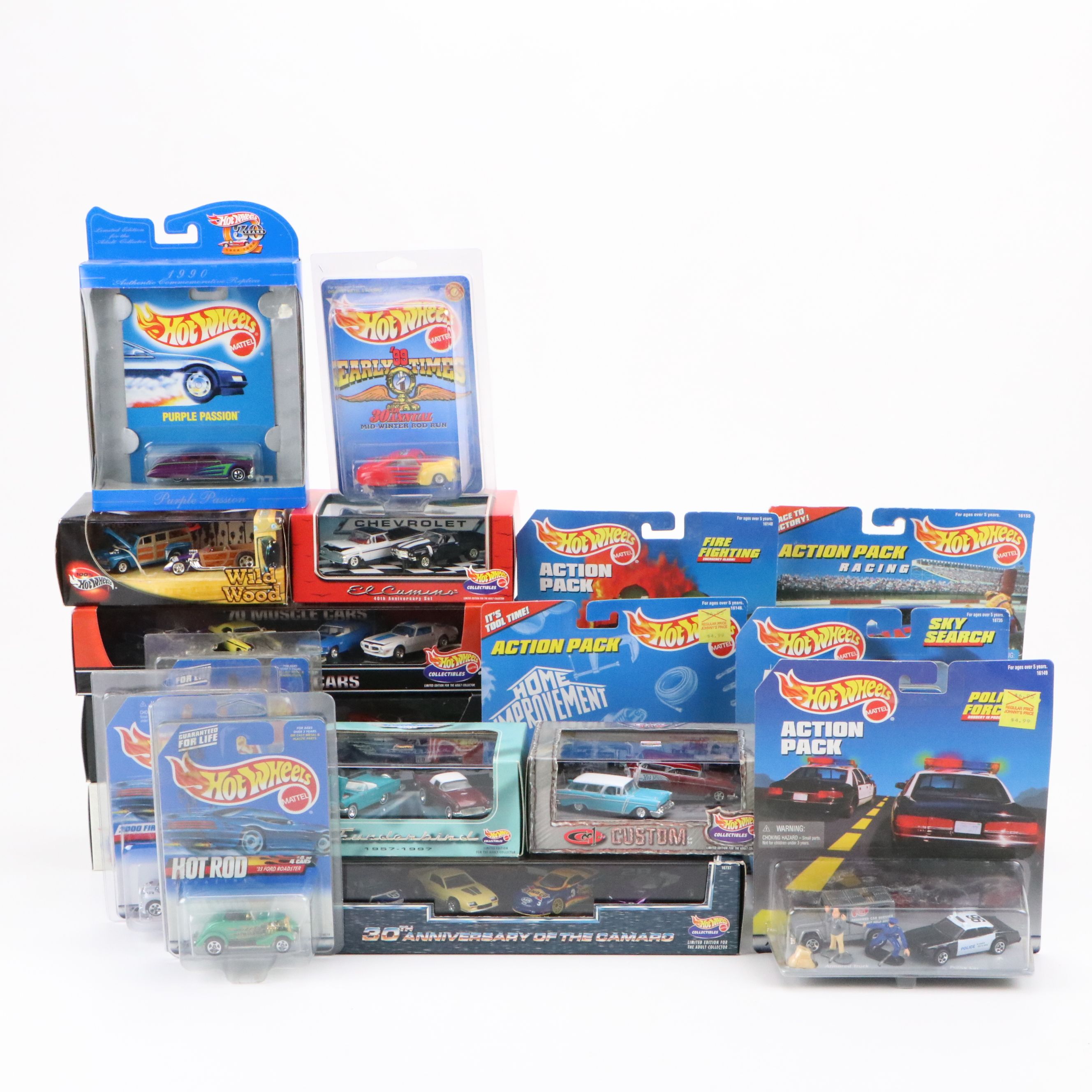 Hot Wheels "30th Anniversary of the Camaro" and More Toy Cars