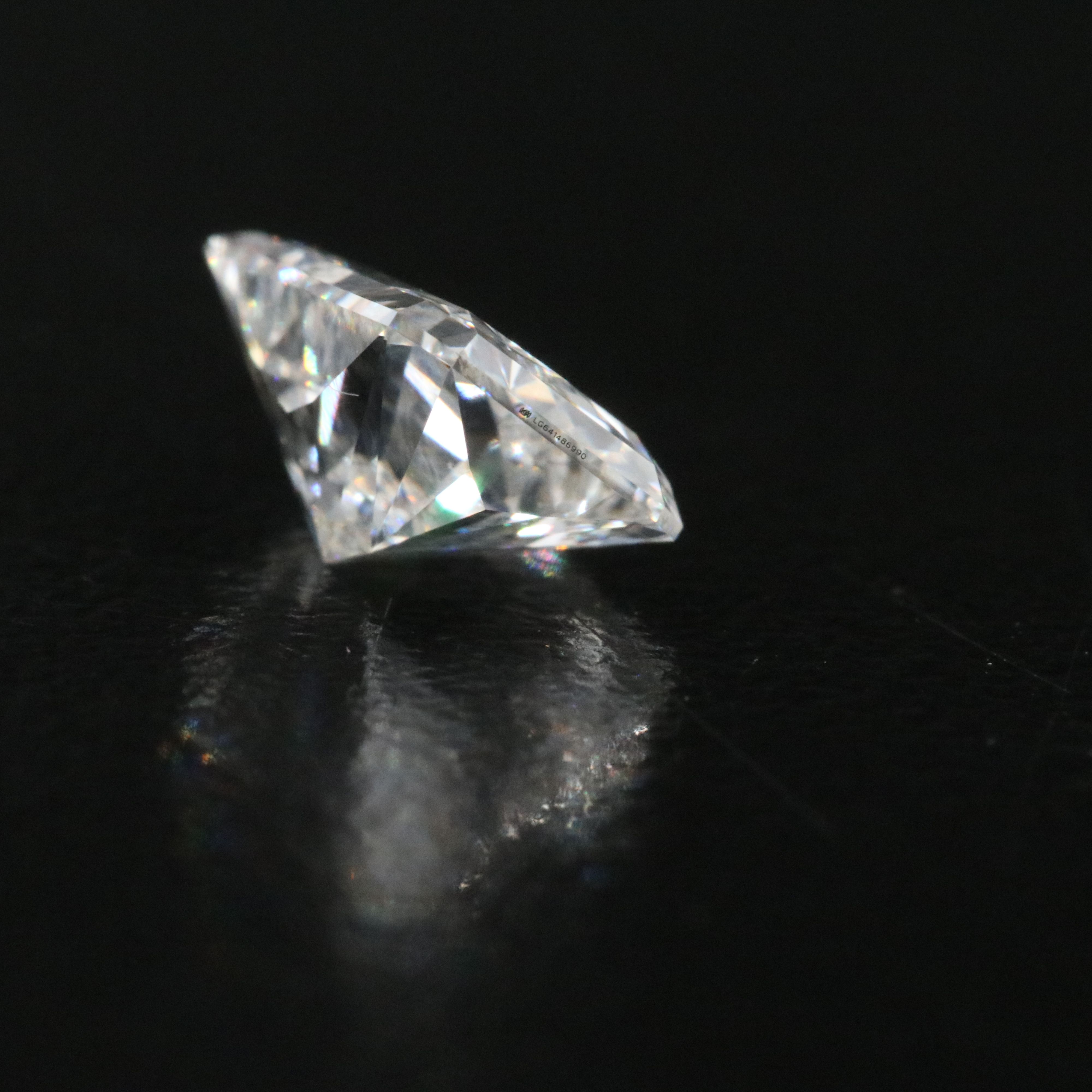 Loose 1.41 CT Lab Grown Diamond with IGI Report