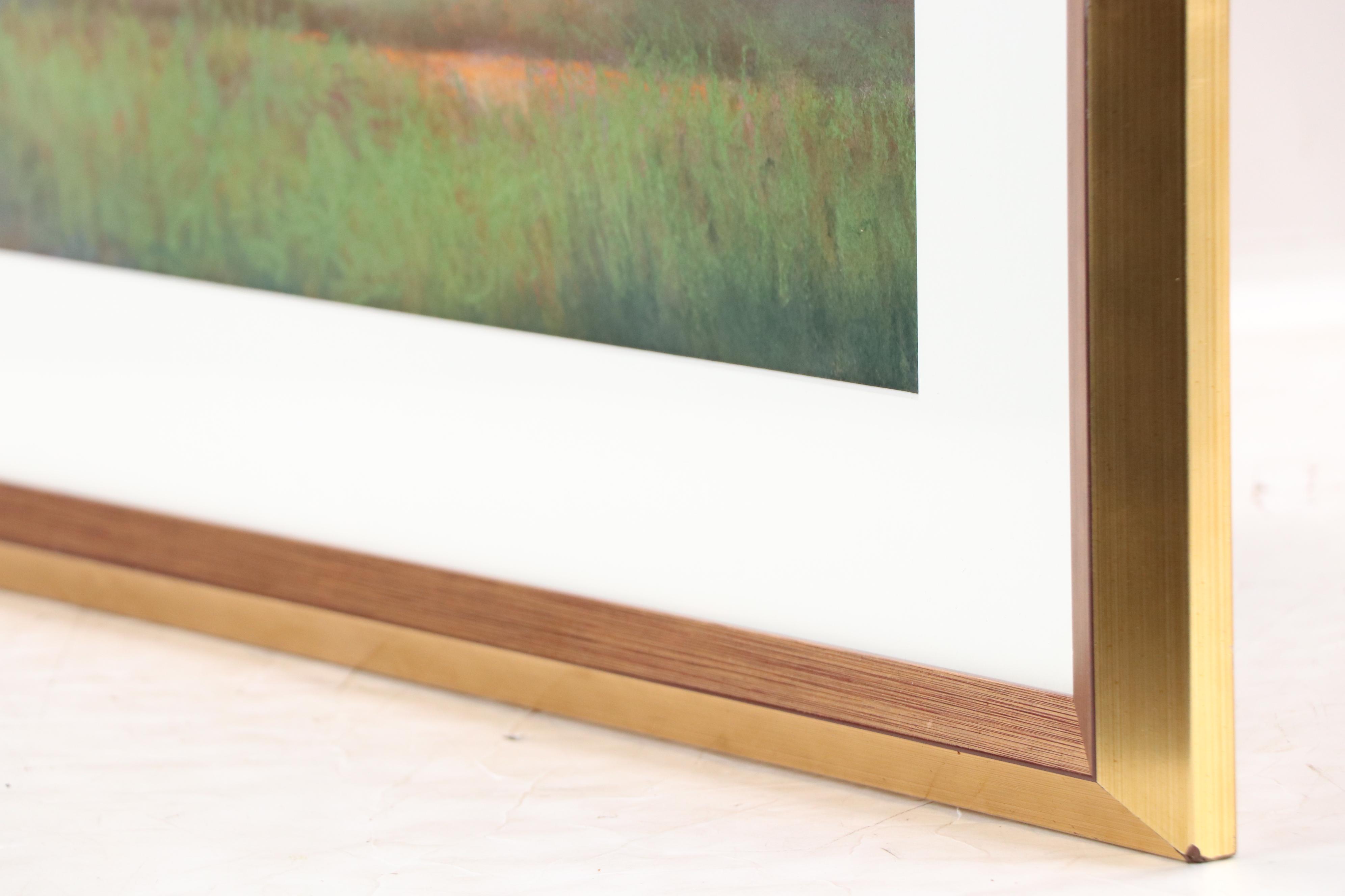 Atmospheric Landscape Pastel Drawing