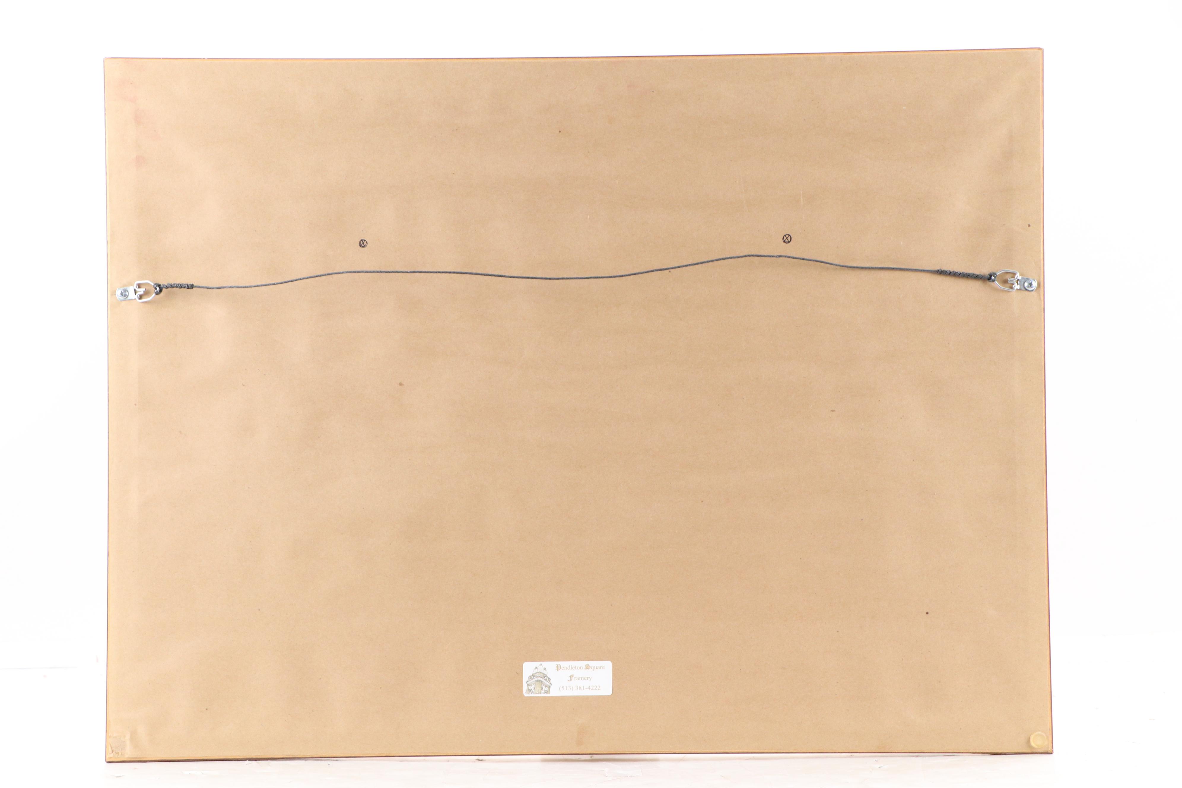 Atmospheric Landscape Pastel Drawing