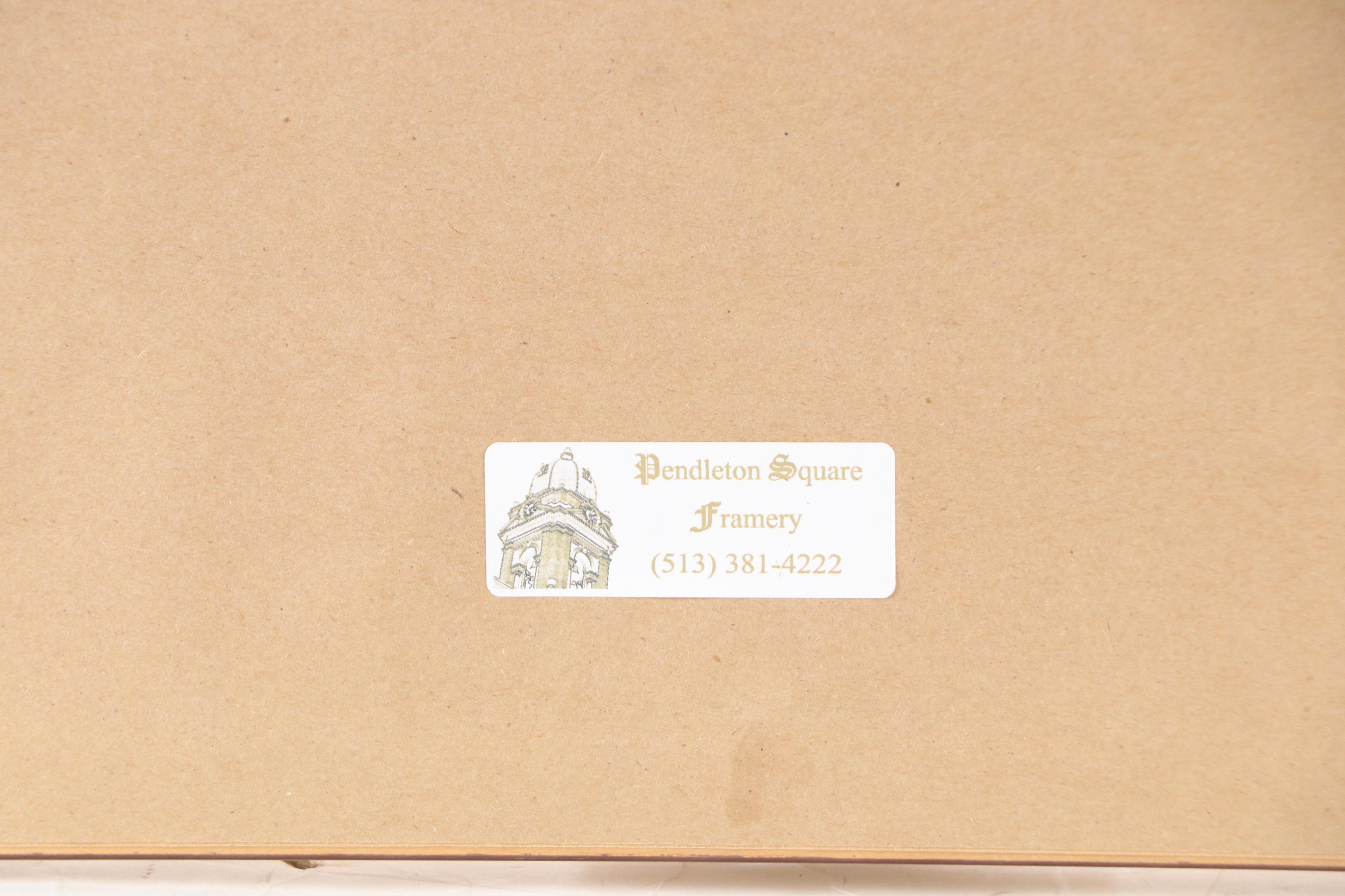 Atmospheric Landscape Pastel Drawing