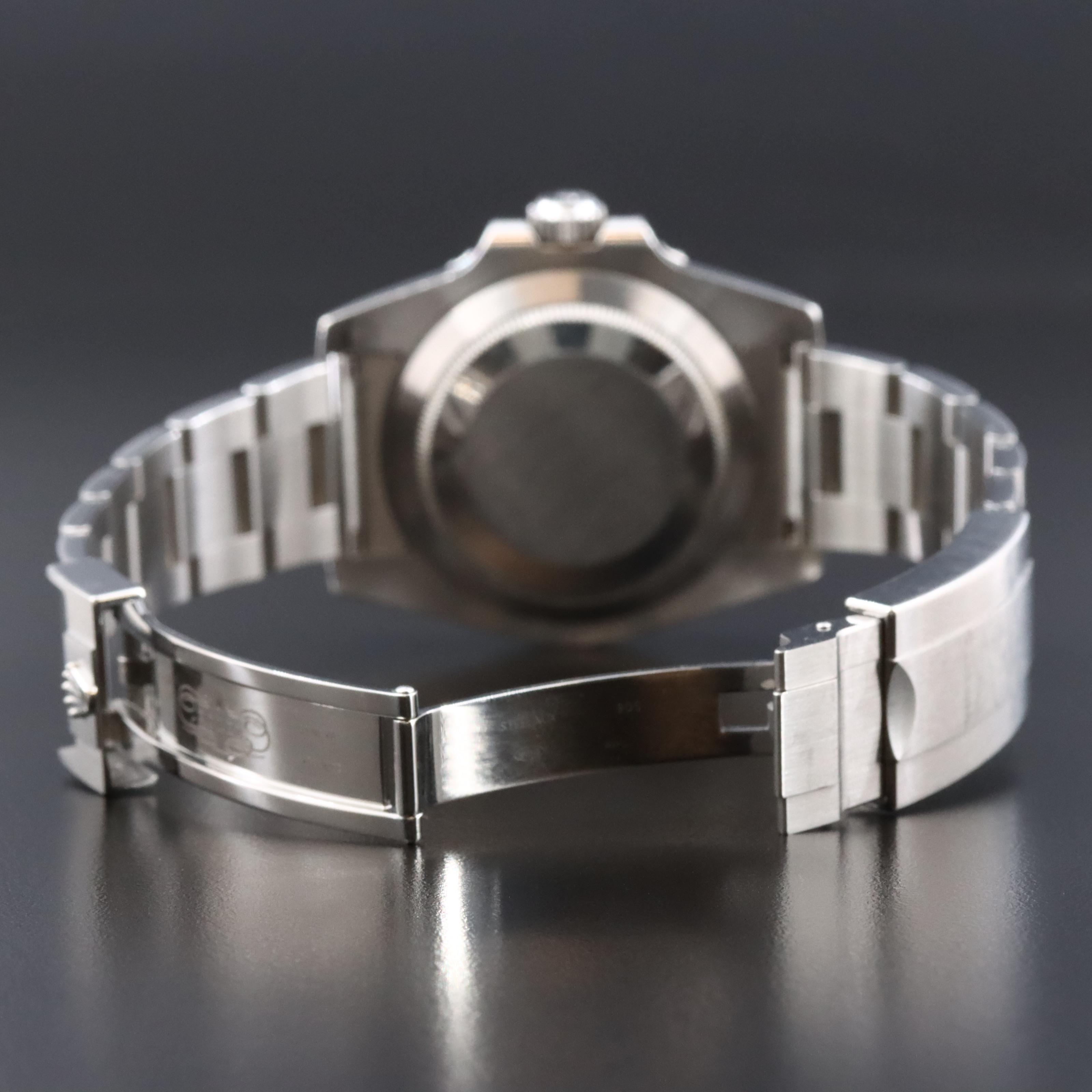 Rolex Submariner 114060 Black Dial No Date Watch