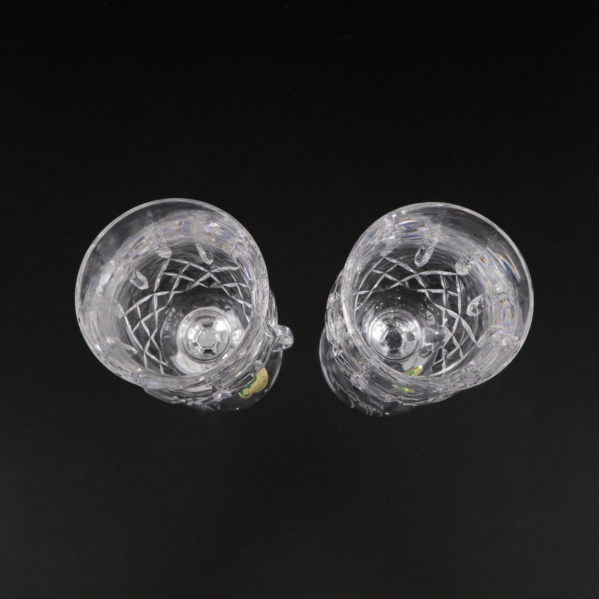 Waterford Crystal "Lismore" Irish Coffee Mugs and Three Other Items