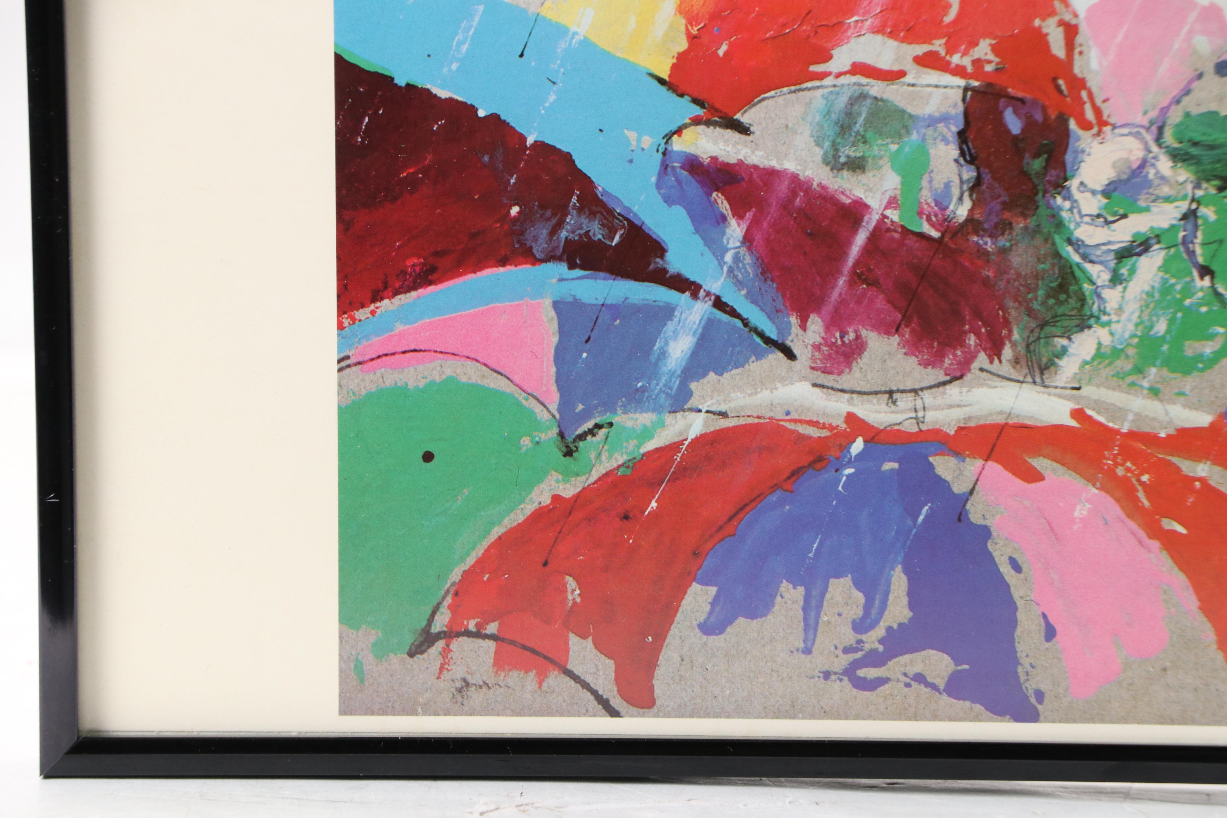 LeRoy Neiman Offset Lithograph "Augusta National Golf Club"