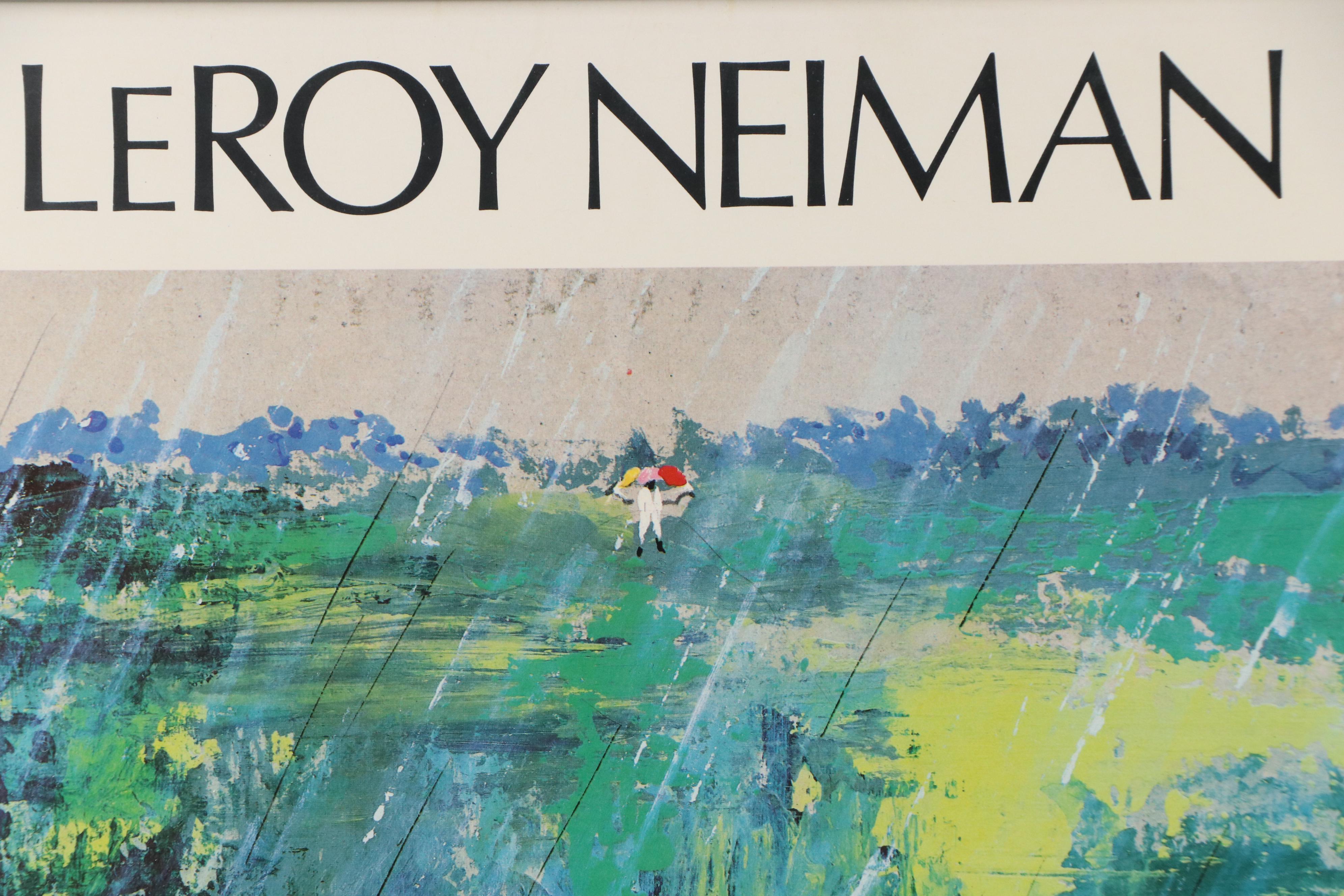 LeRoy Neiman Offset Lithograph "Augusta National Golf Club"