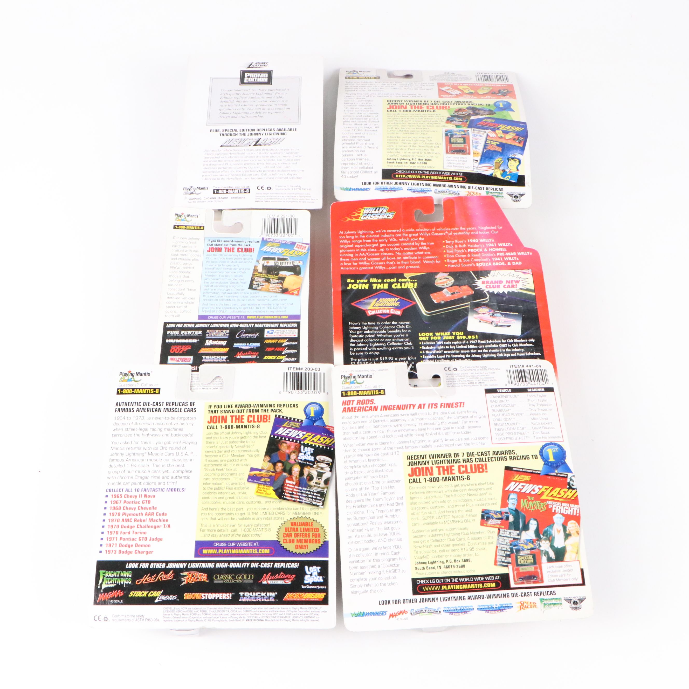 Johnny Lightning "Bad Bird," "1994 Boss" and More Toy Cars