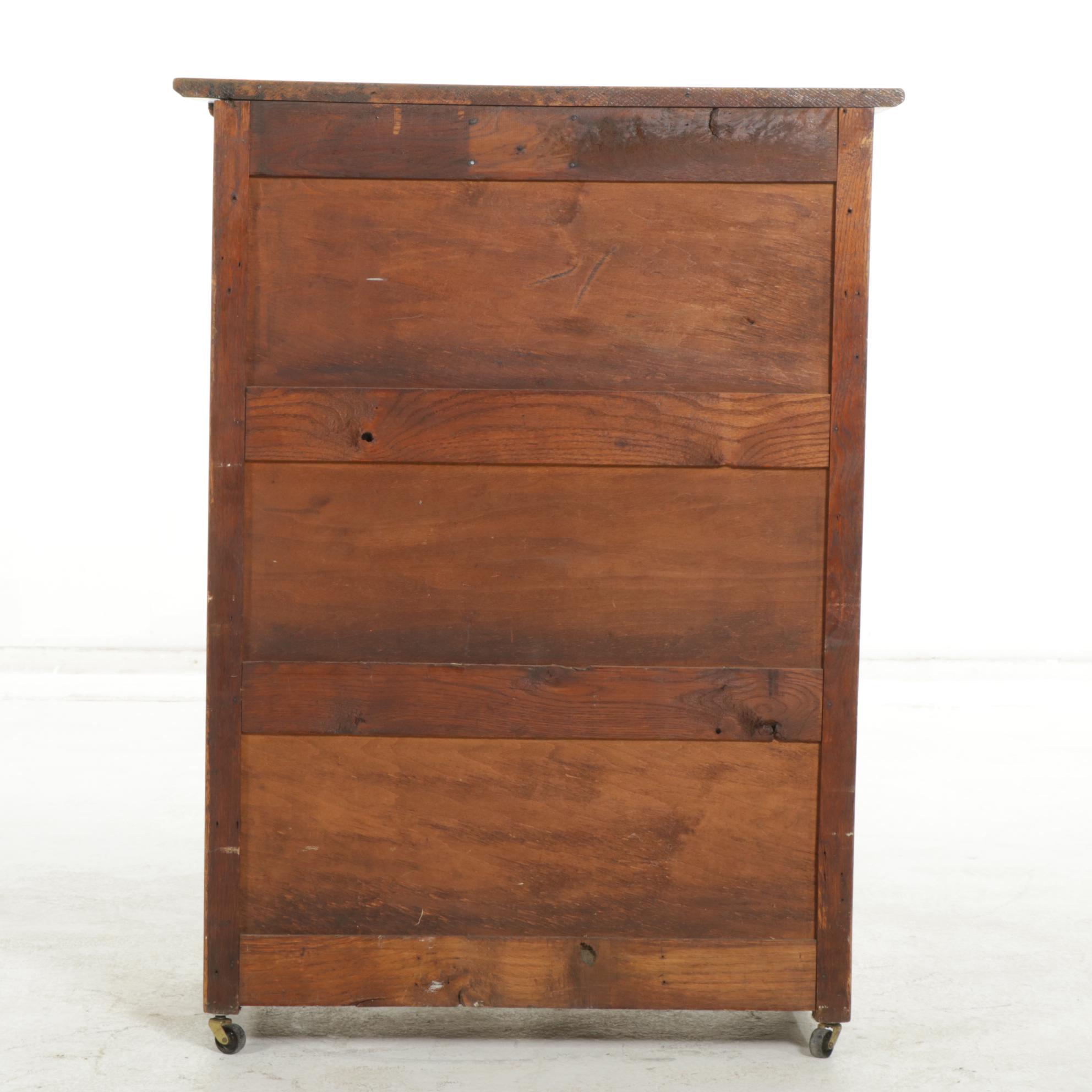 Oak Chest of Drawers, Early 20th Century