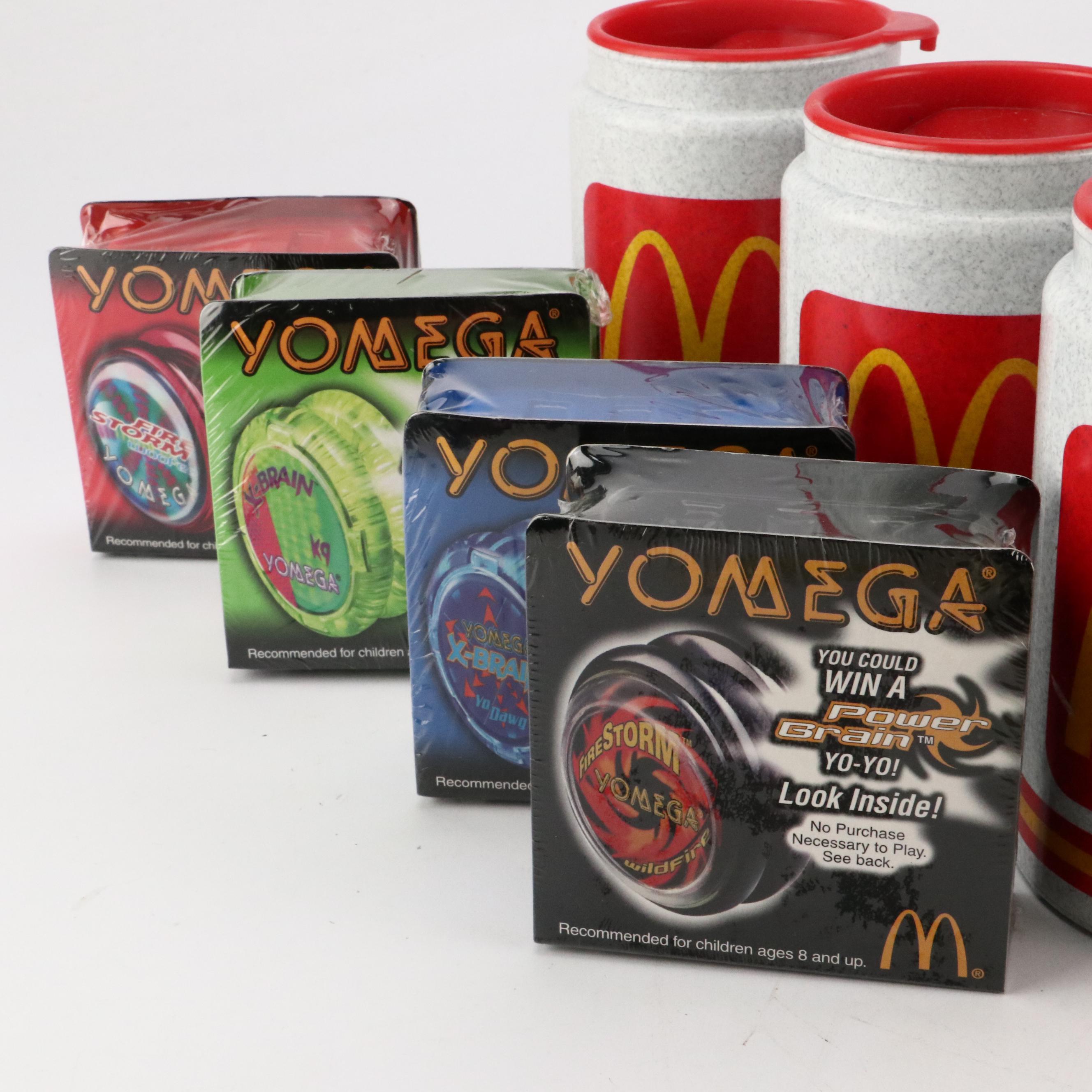 McDonald's Advertising Coffee Mugs, Pins, Yo-Yos and More