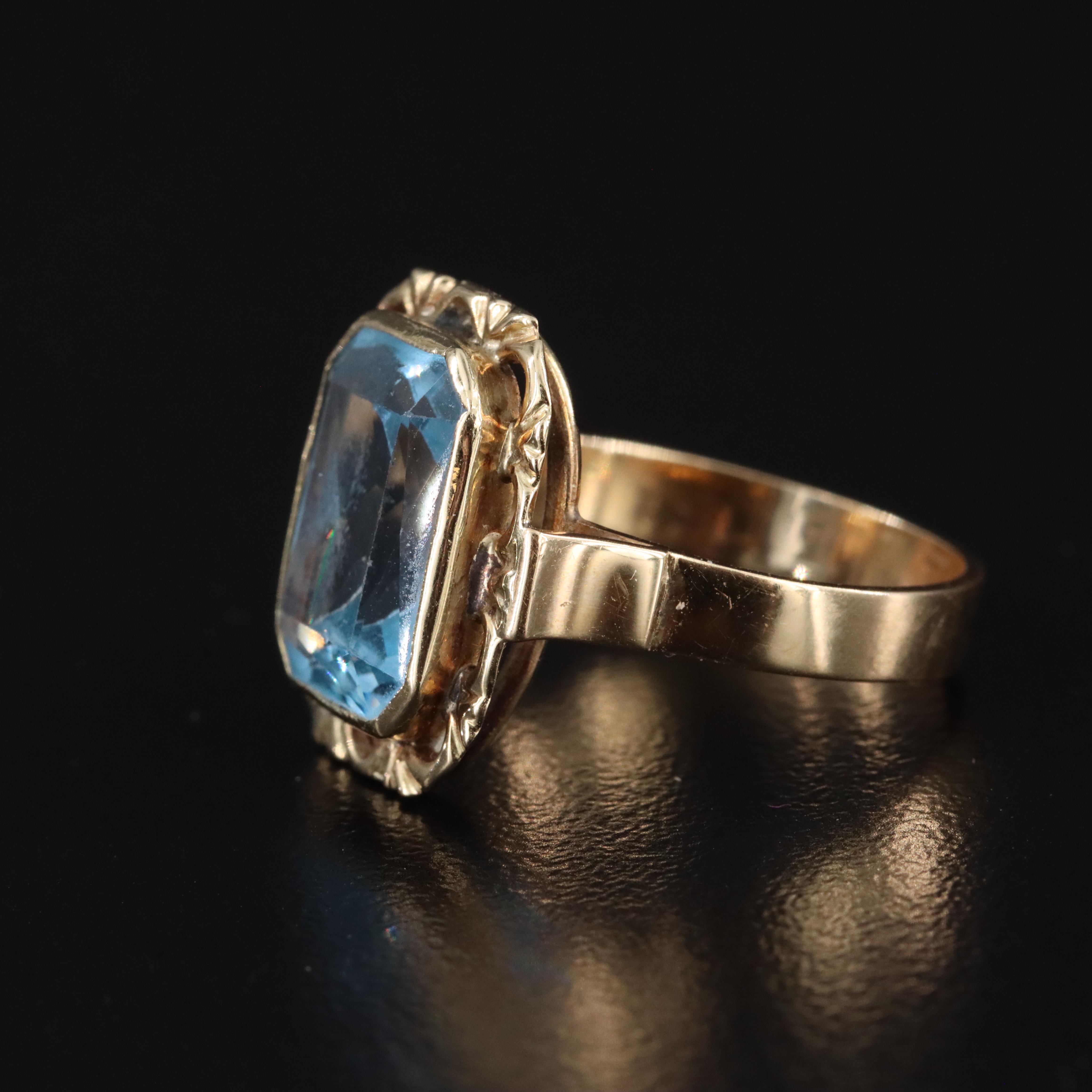 14K Spinel Ring