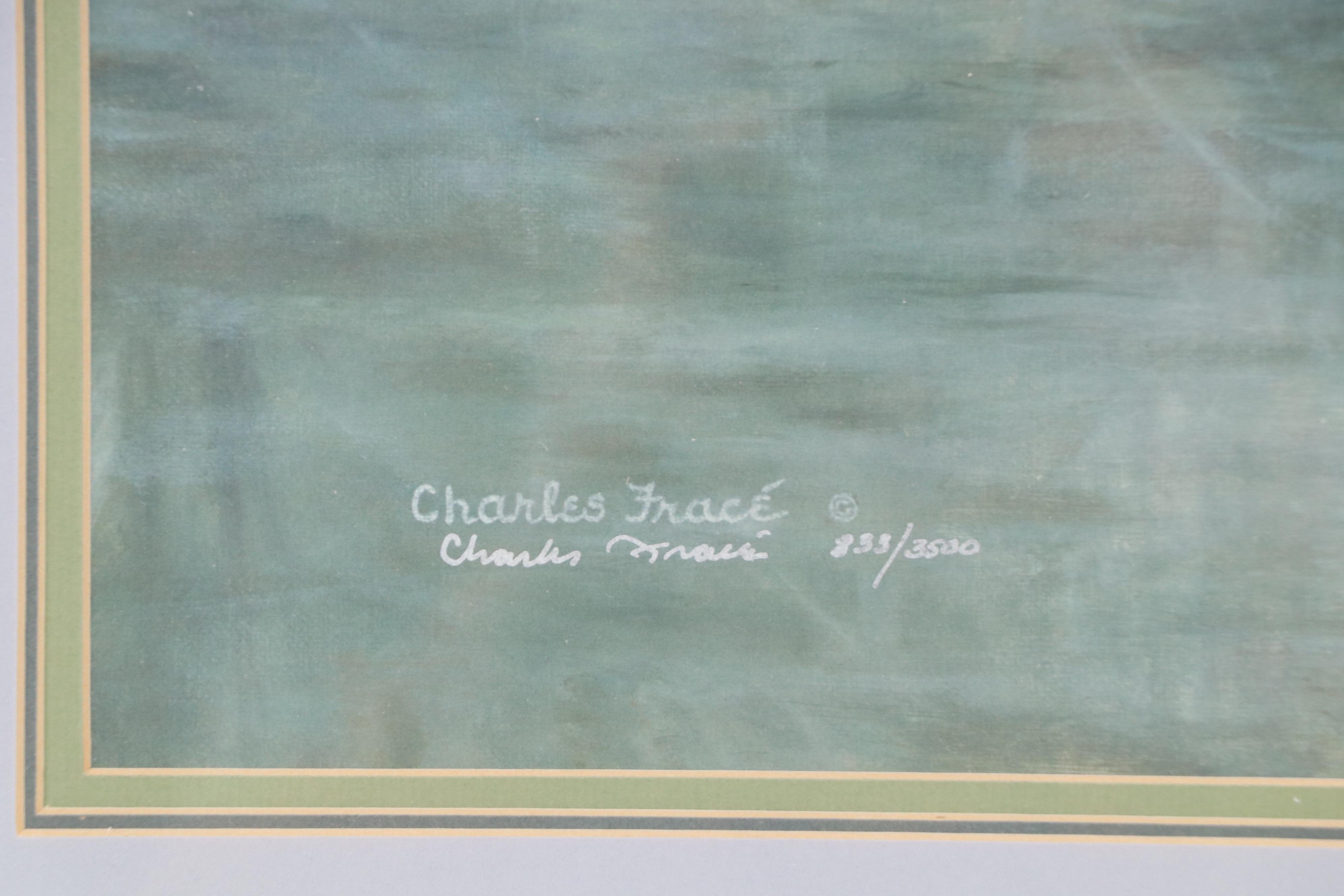 Charles Fracé Offset Lithograph "Companions"