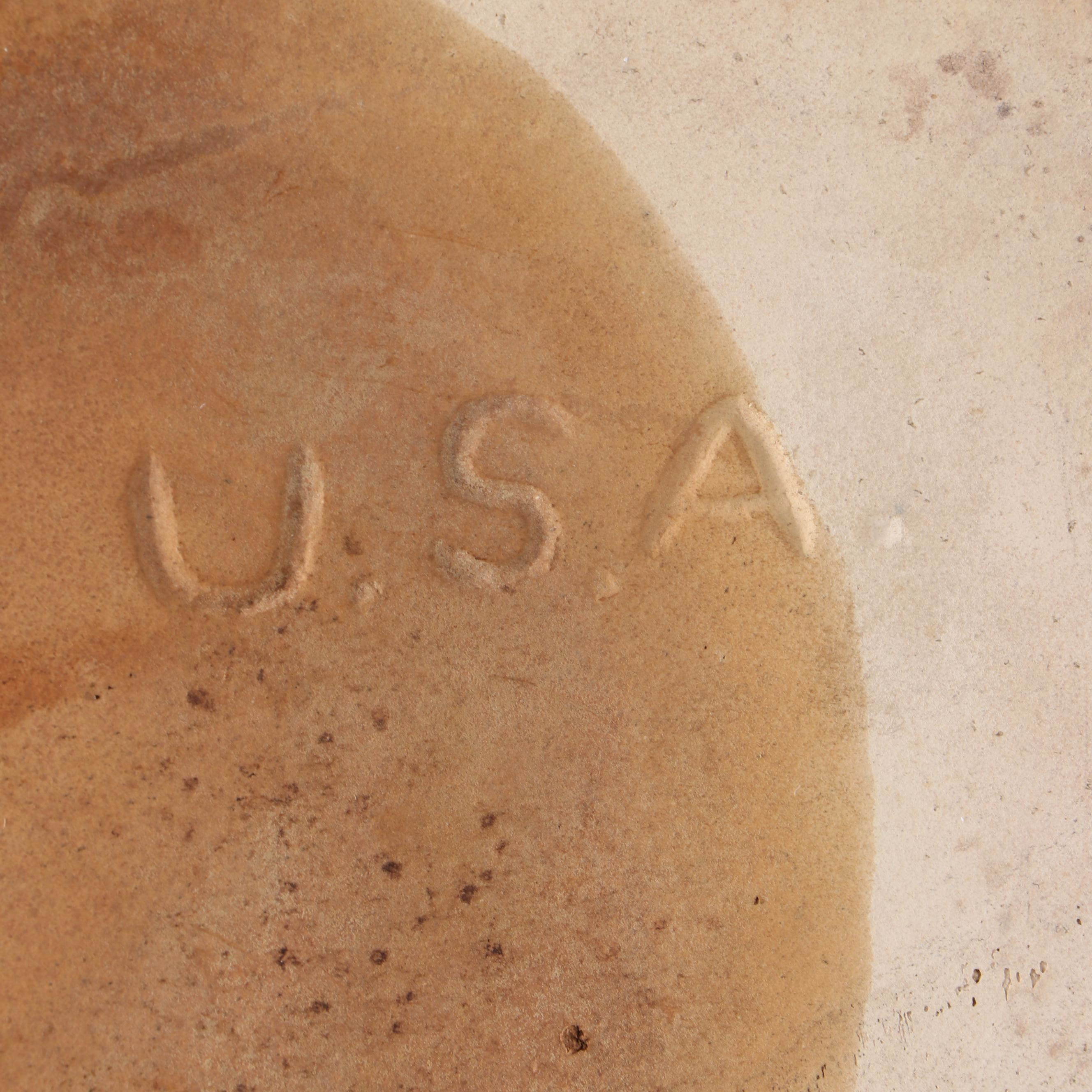 Robinson Ransbottom Five Gallon Salt Glazed Stoneware Crock