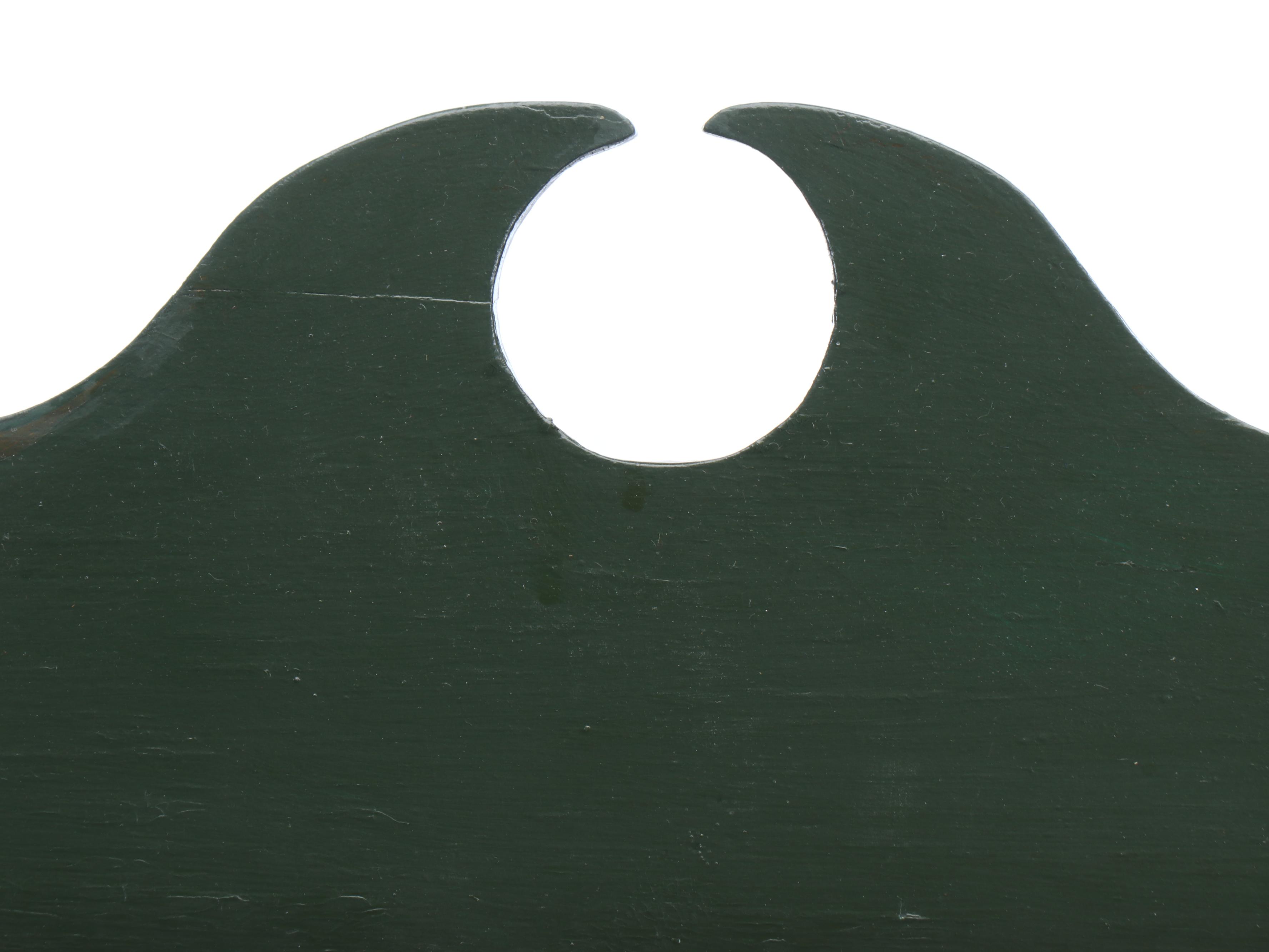 Painted Wooden Wall Shelf