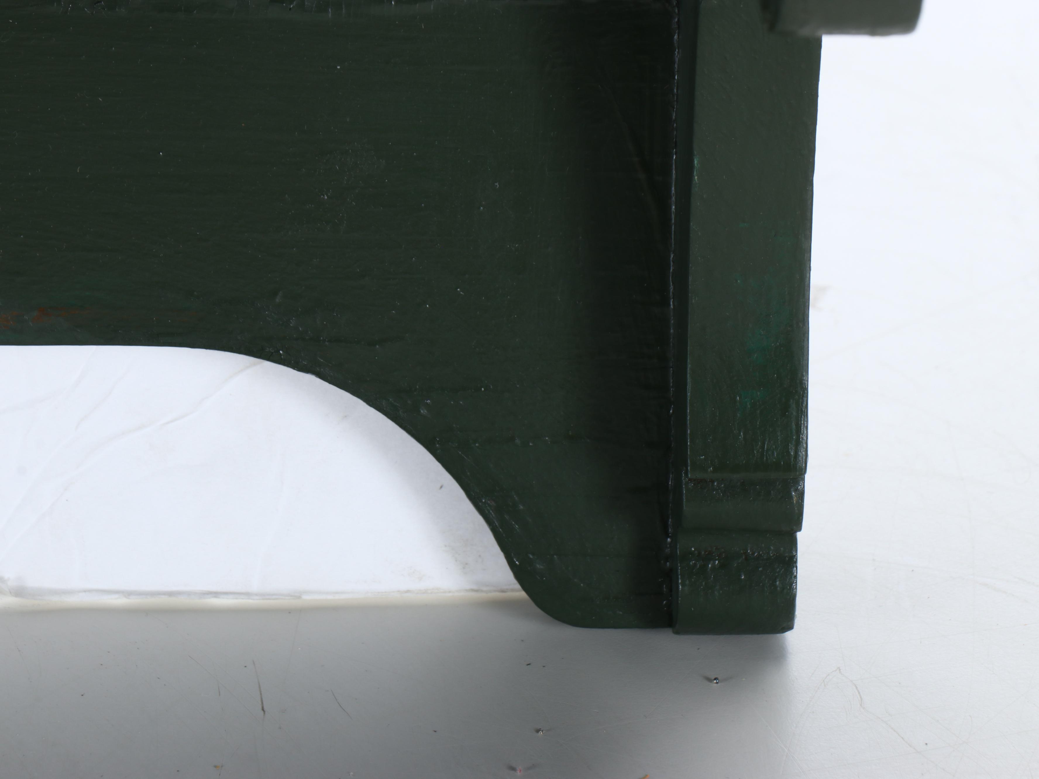 Painted Wooden Wall Shelf