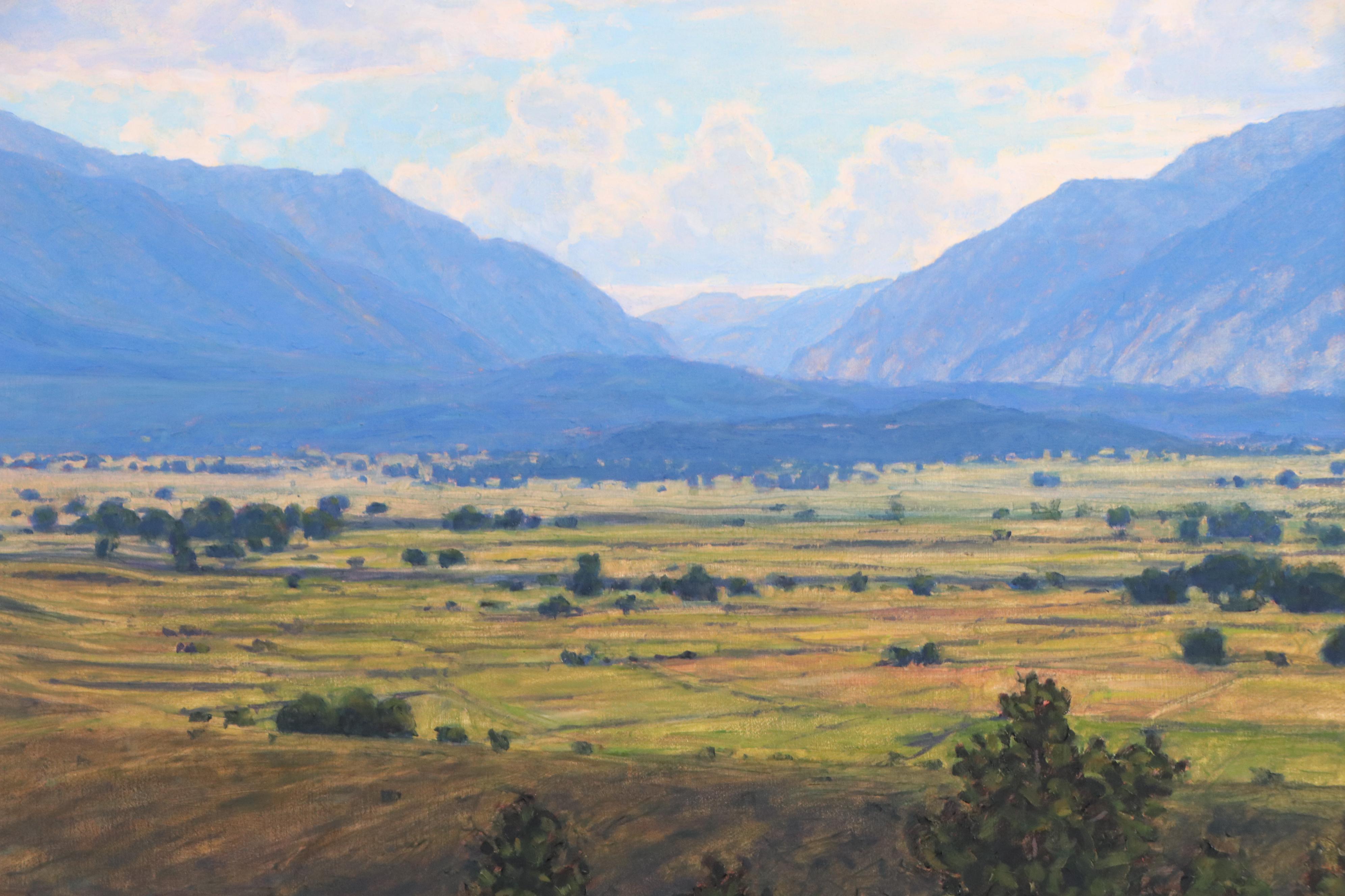 Stephen Smalzel Western American Landscape Oil Painting