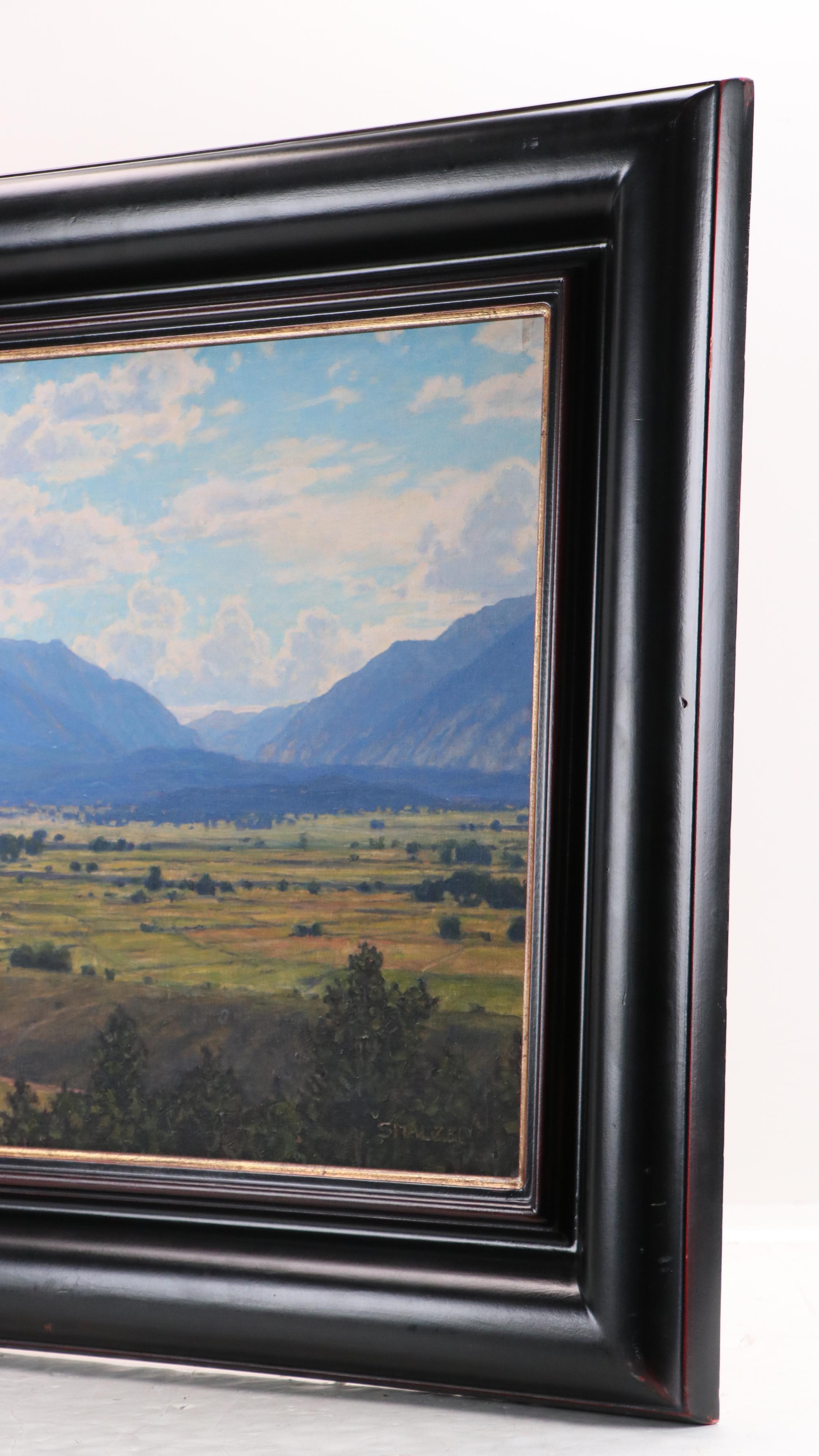 Stephen Smalzel Western American Landscape Oil Painting