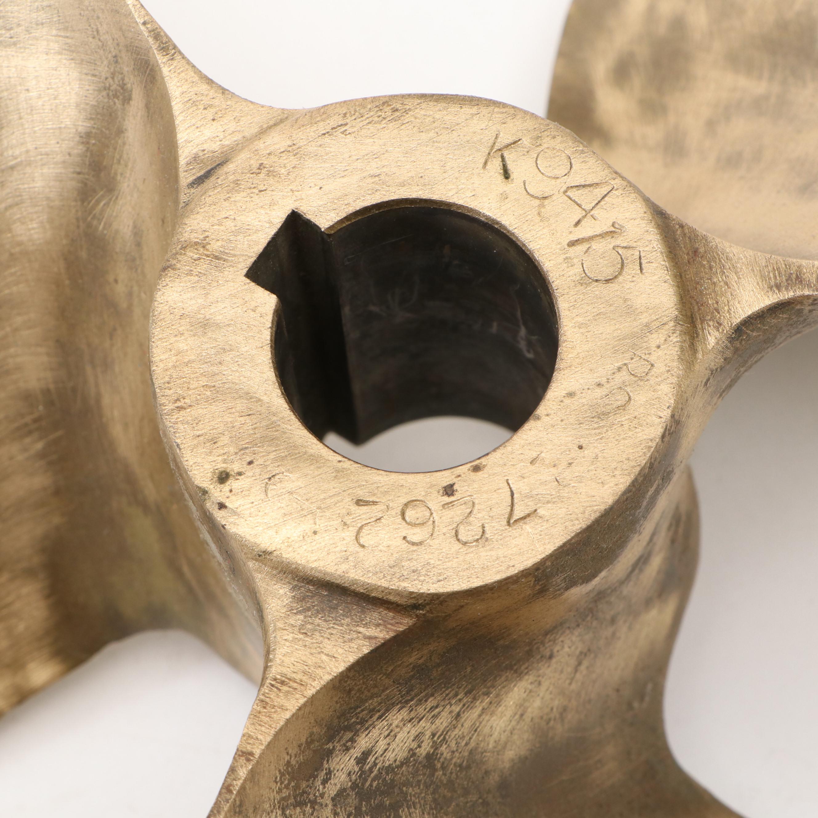 Three-Blade Brass Boat Propeller