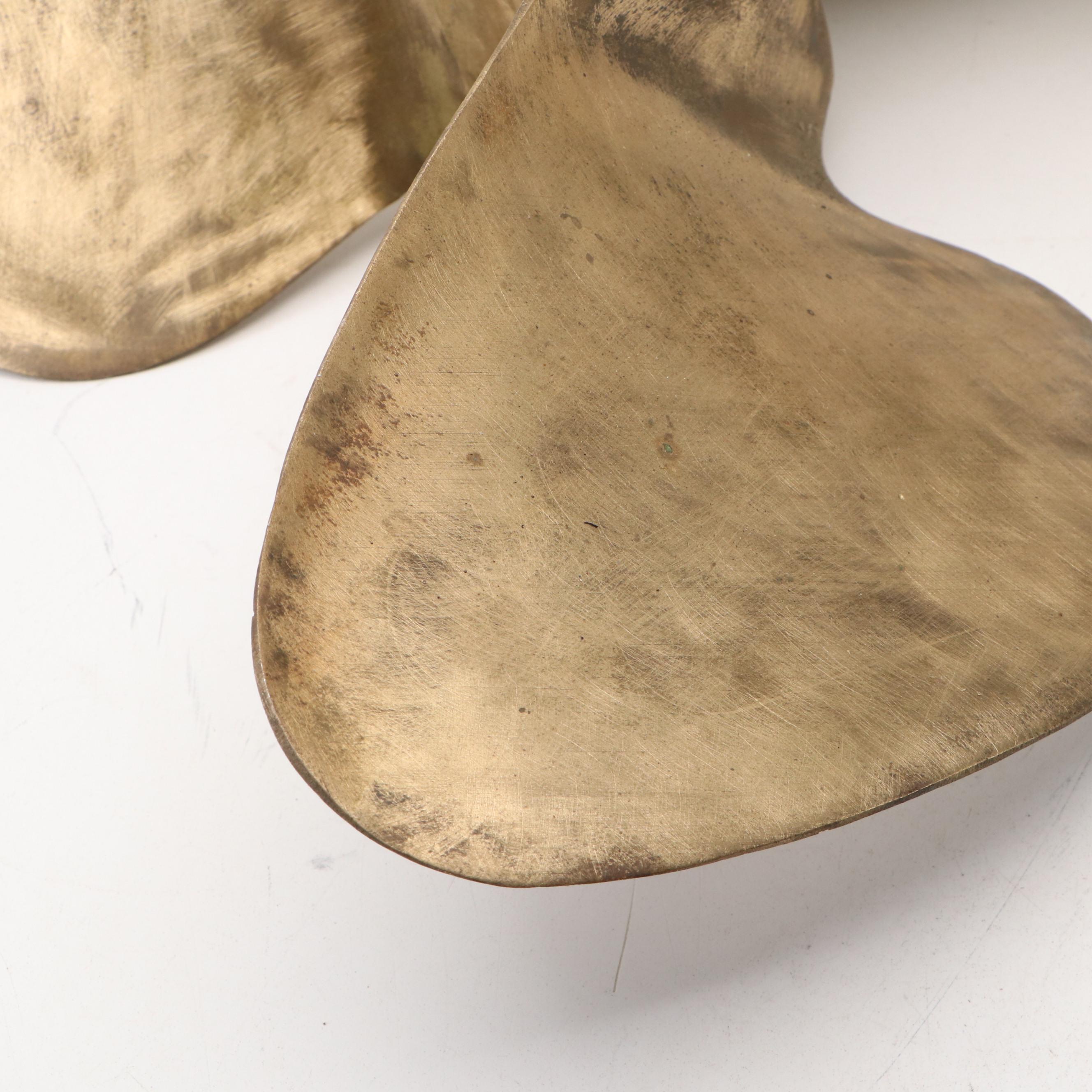 Three-Blade Brass Boat Propeller