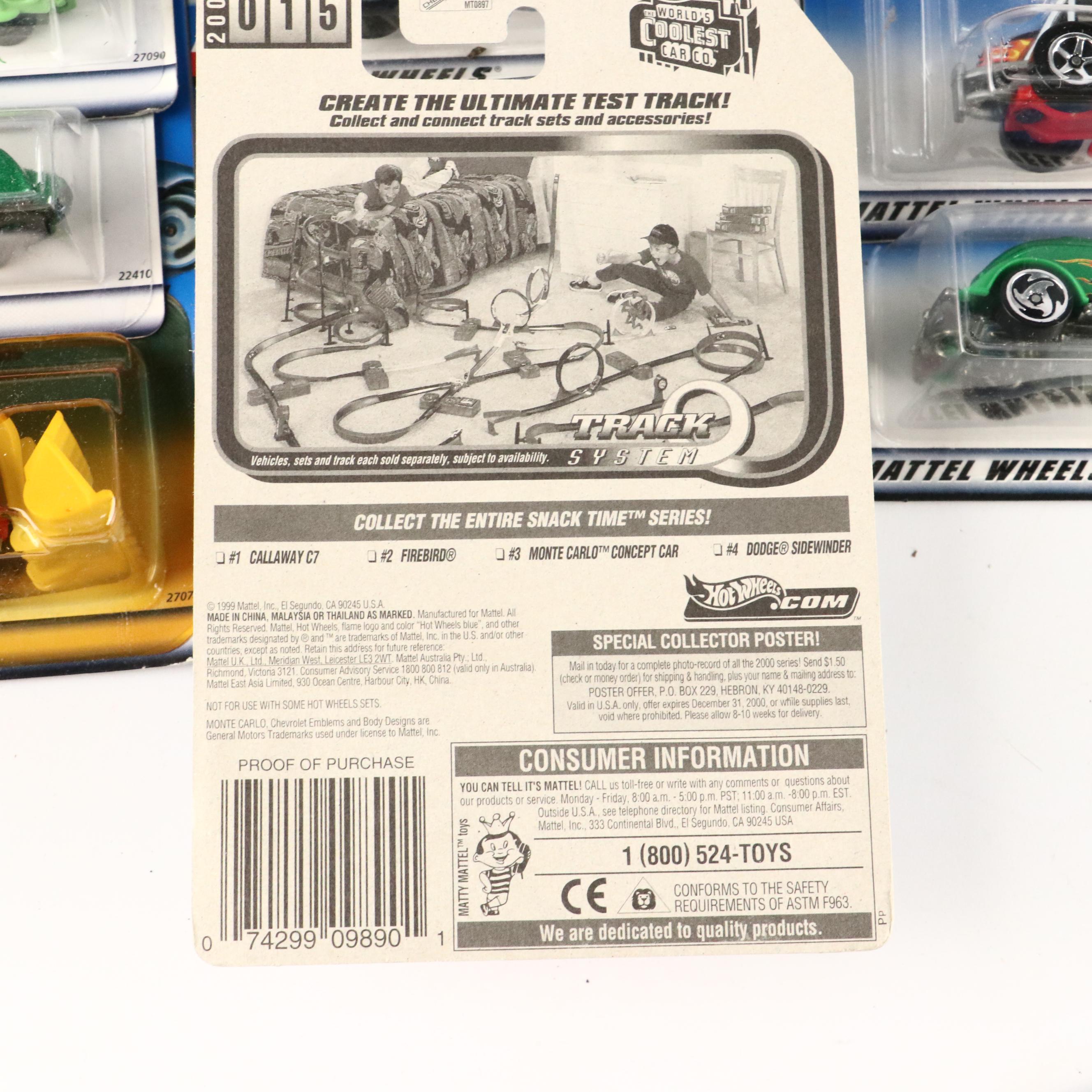 Hot Wheels "BMW M Roadster," "Hot Bird," "Go Kart" and More Diecast Toy Cars