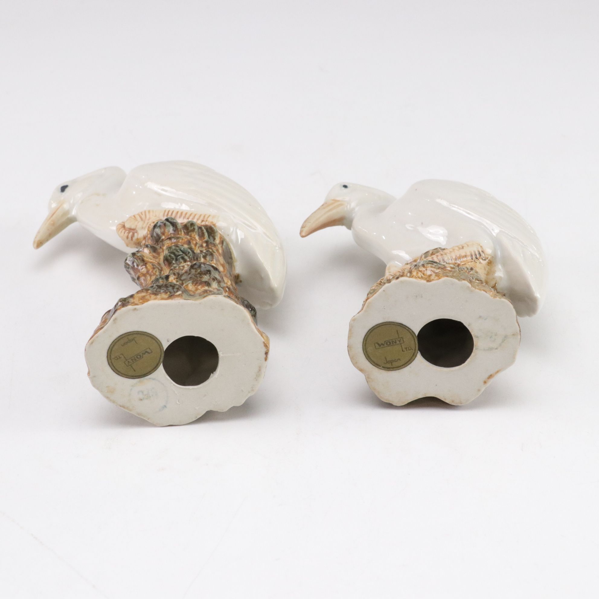 Japanese Wony Porcelain, Lenox and Other Bird and Flower Figurines