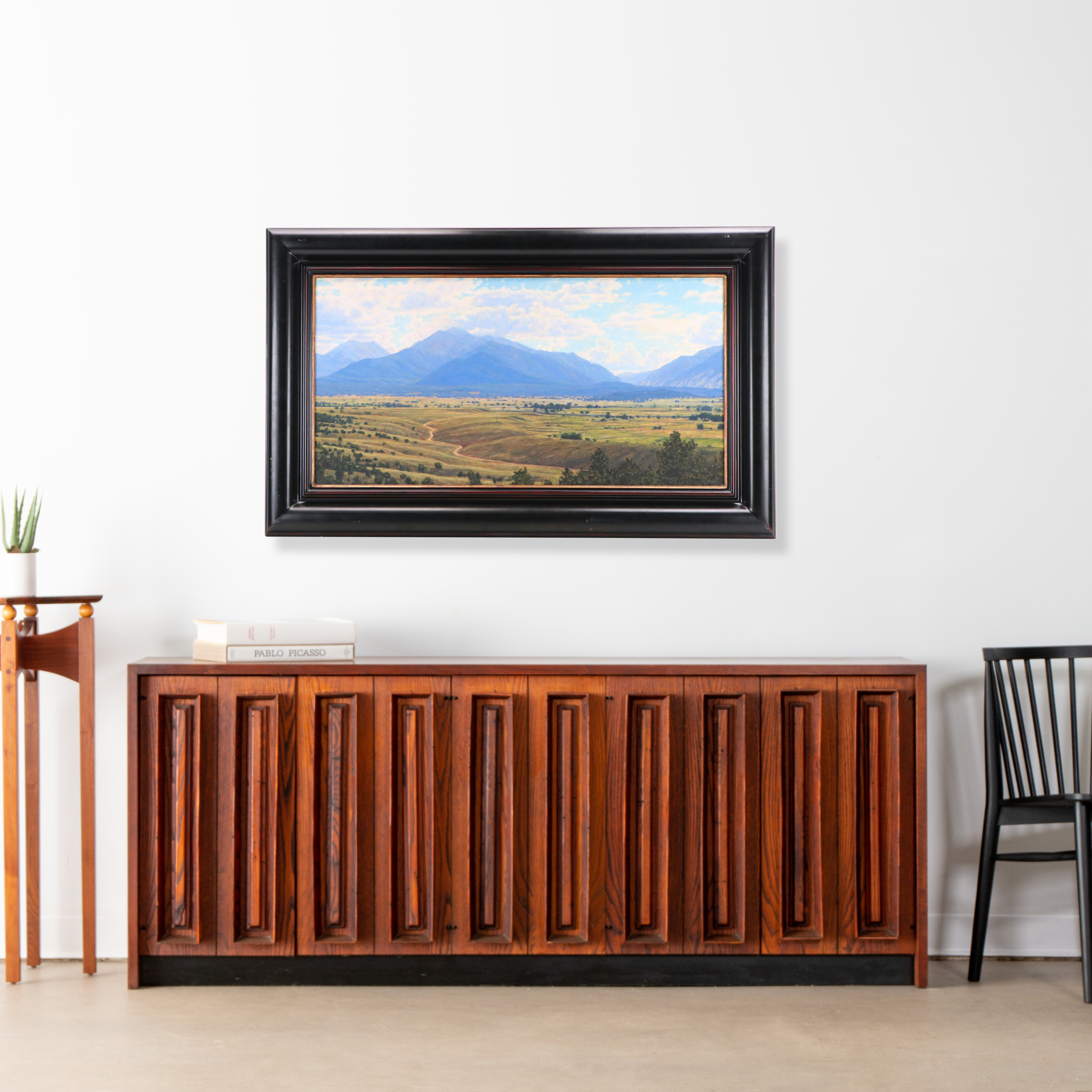 Stephen Smalzel Western American Landscape Oil Painting