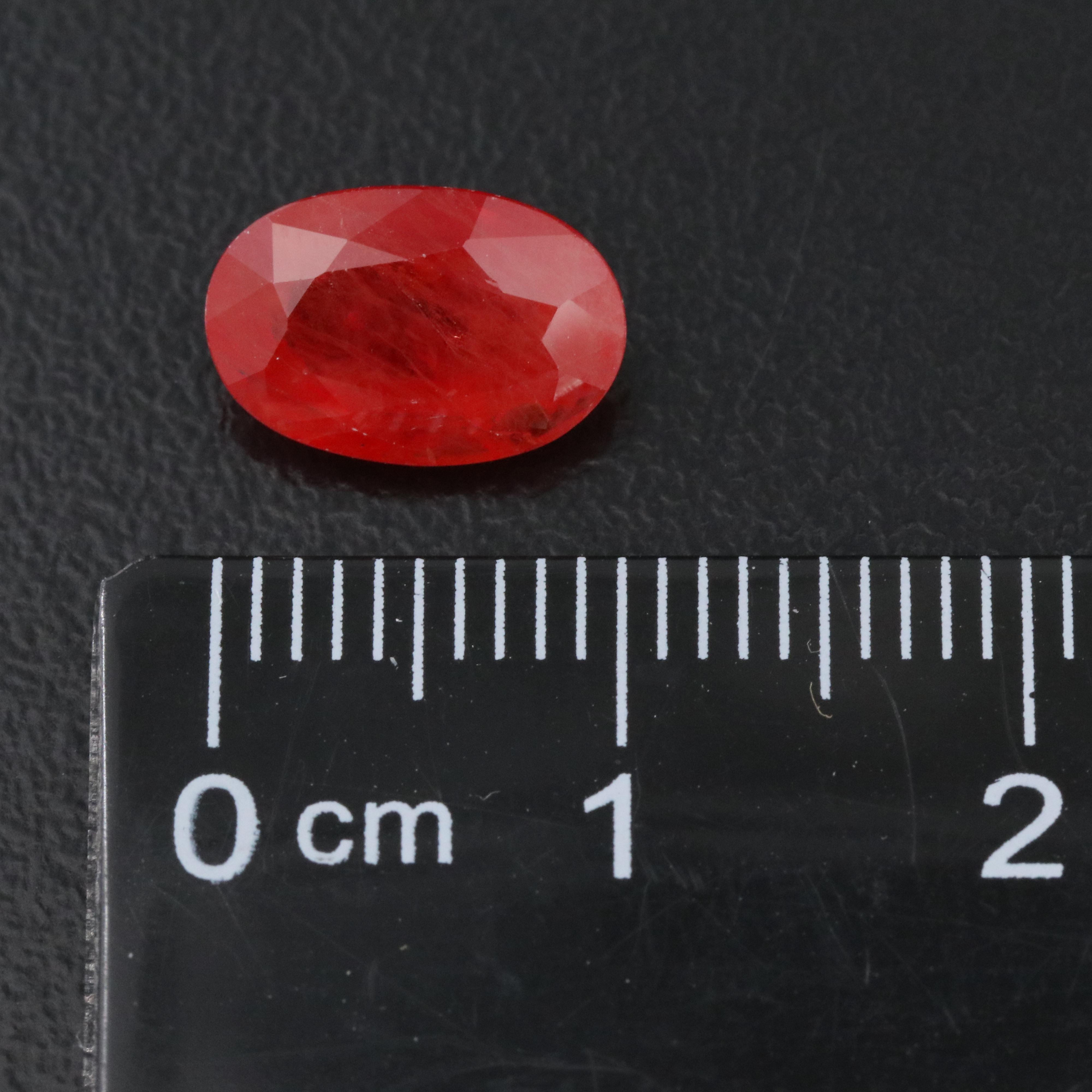 Loose 2.74 CT Orange Sapphire