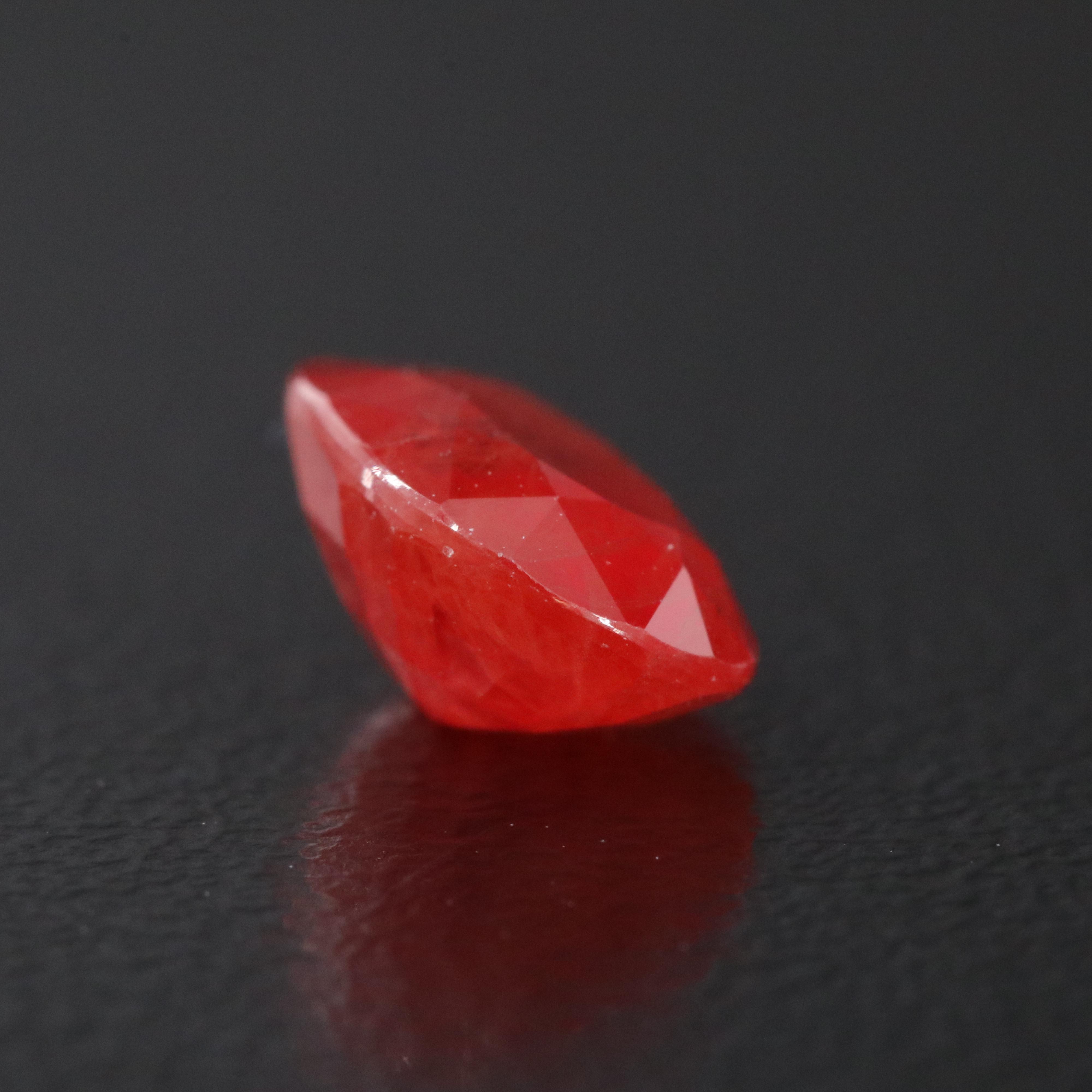 Loose 2.74 CT Orange Sapphire