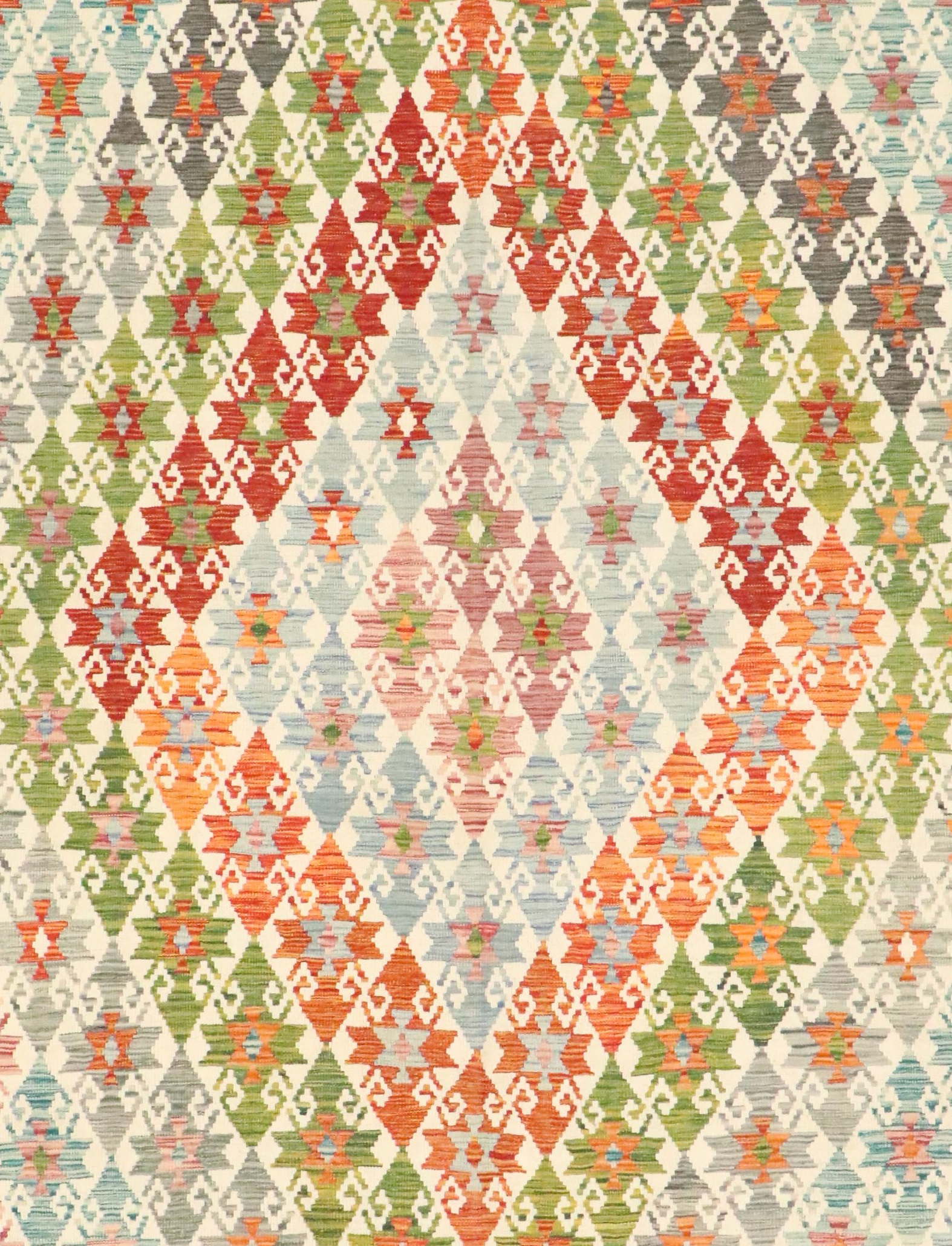 5'5 x 7'10 Handwoven Pakistani Kilim Area Rug