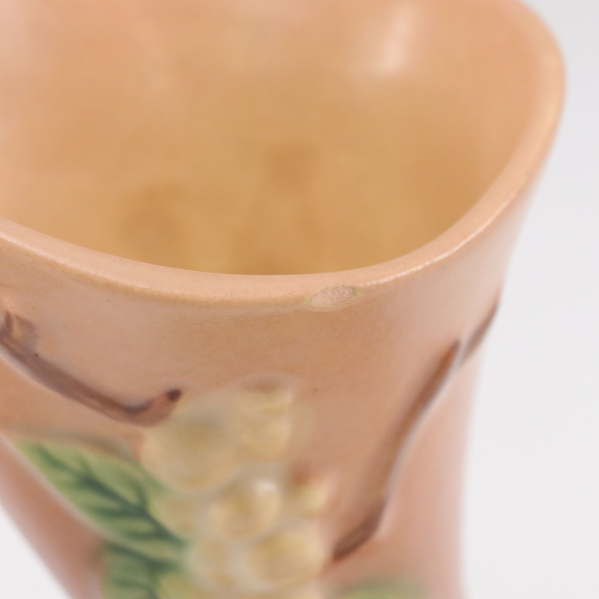 Roseville "Foxglove" & "Snowberry" Cornucopias with Other Vases