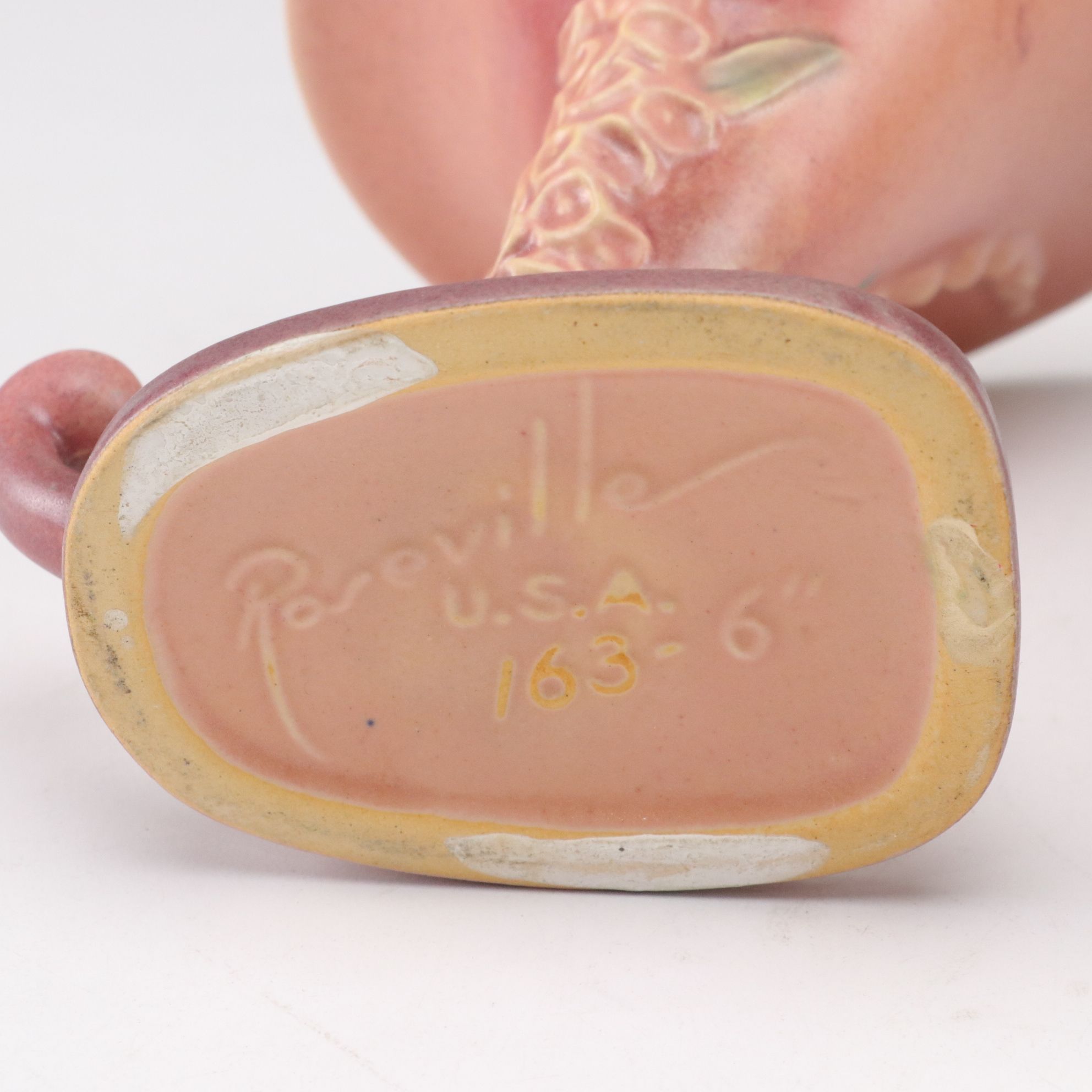 Roseville "Foxglove" & "Snowberry" Cornucopias with Other Vases