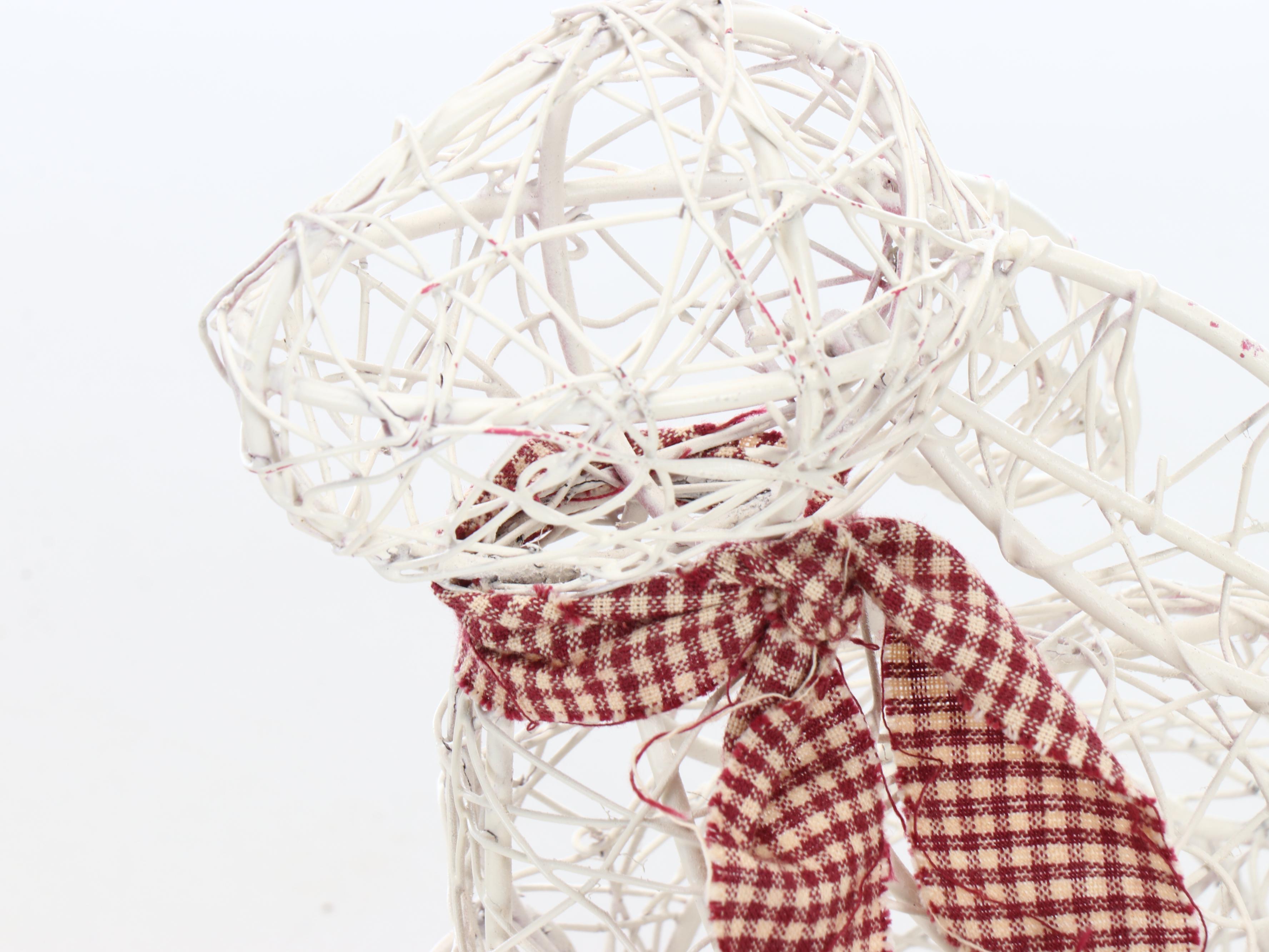 Ceramic Bunny and Cabbage Bowl and Shakers with Other Easter Décor