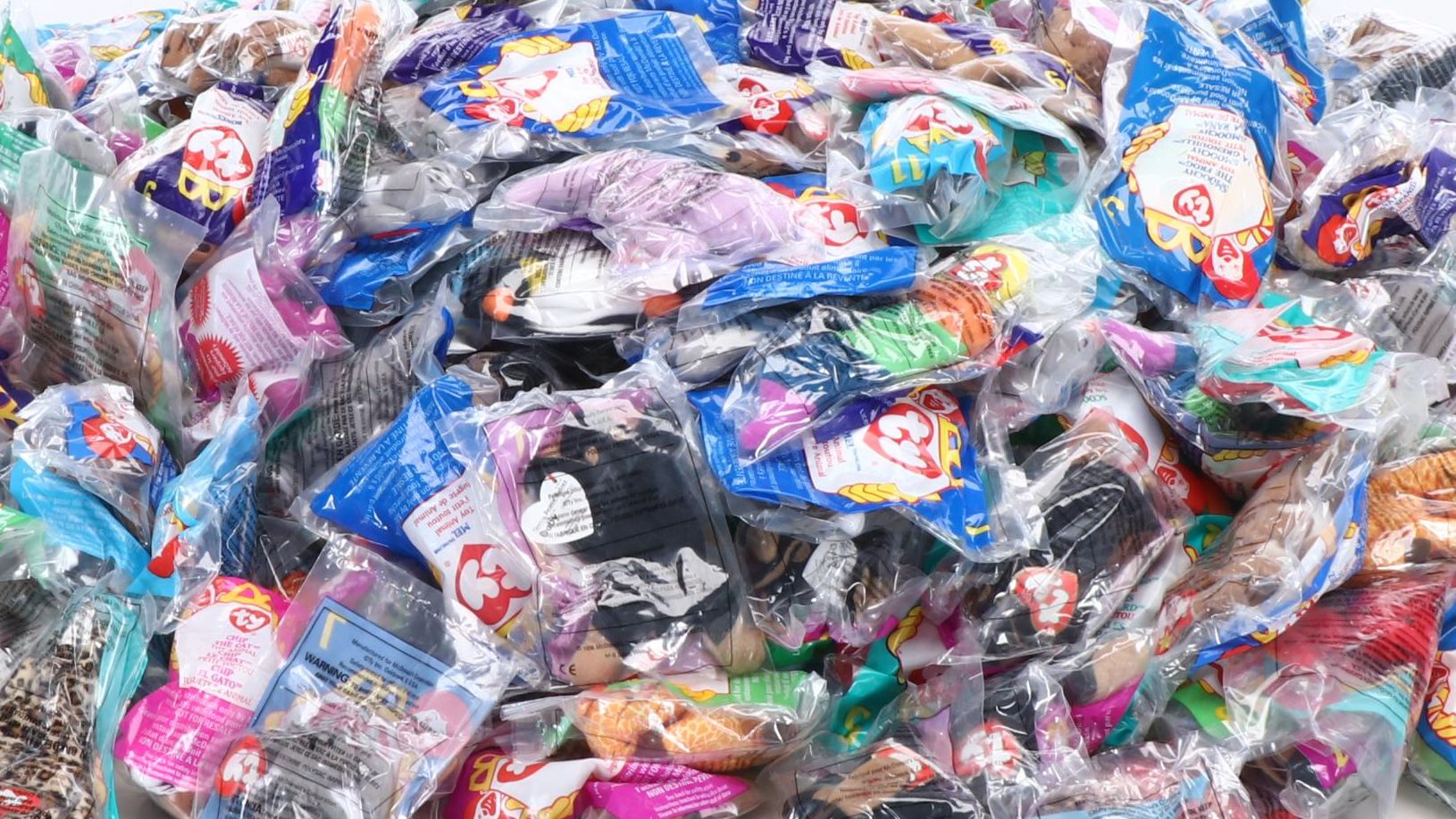 McDonald's Toys Featuring Various Animal Beanie Babies, 1998