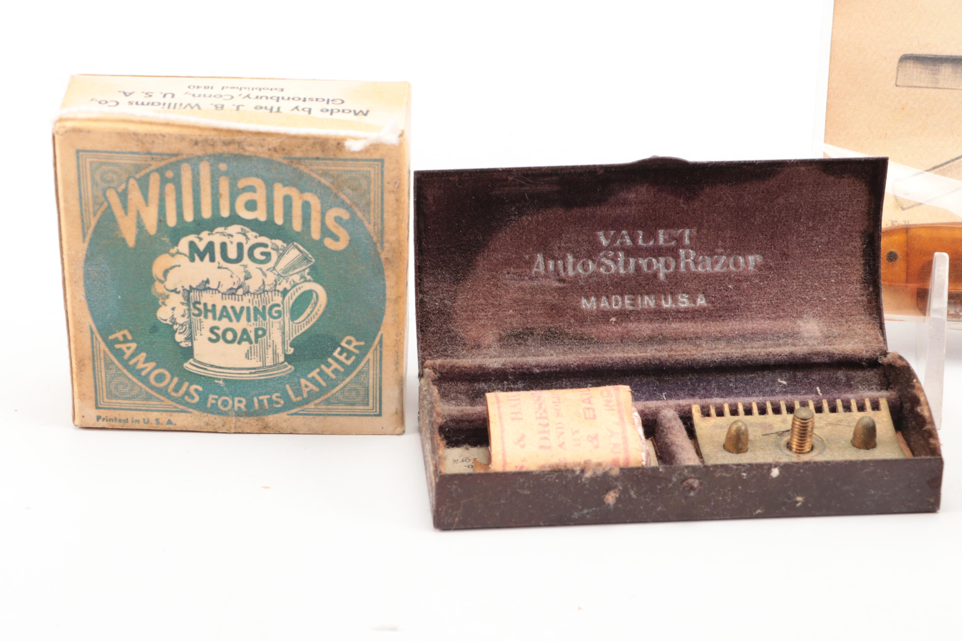 Schick, Genco, Rhodes and More Straight Razors with Shaving Accessories