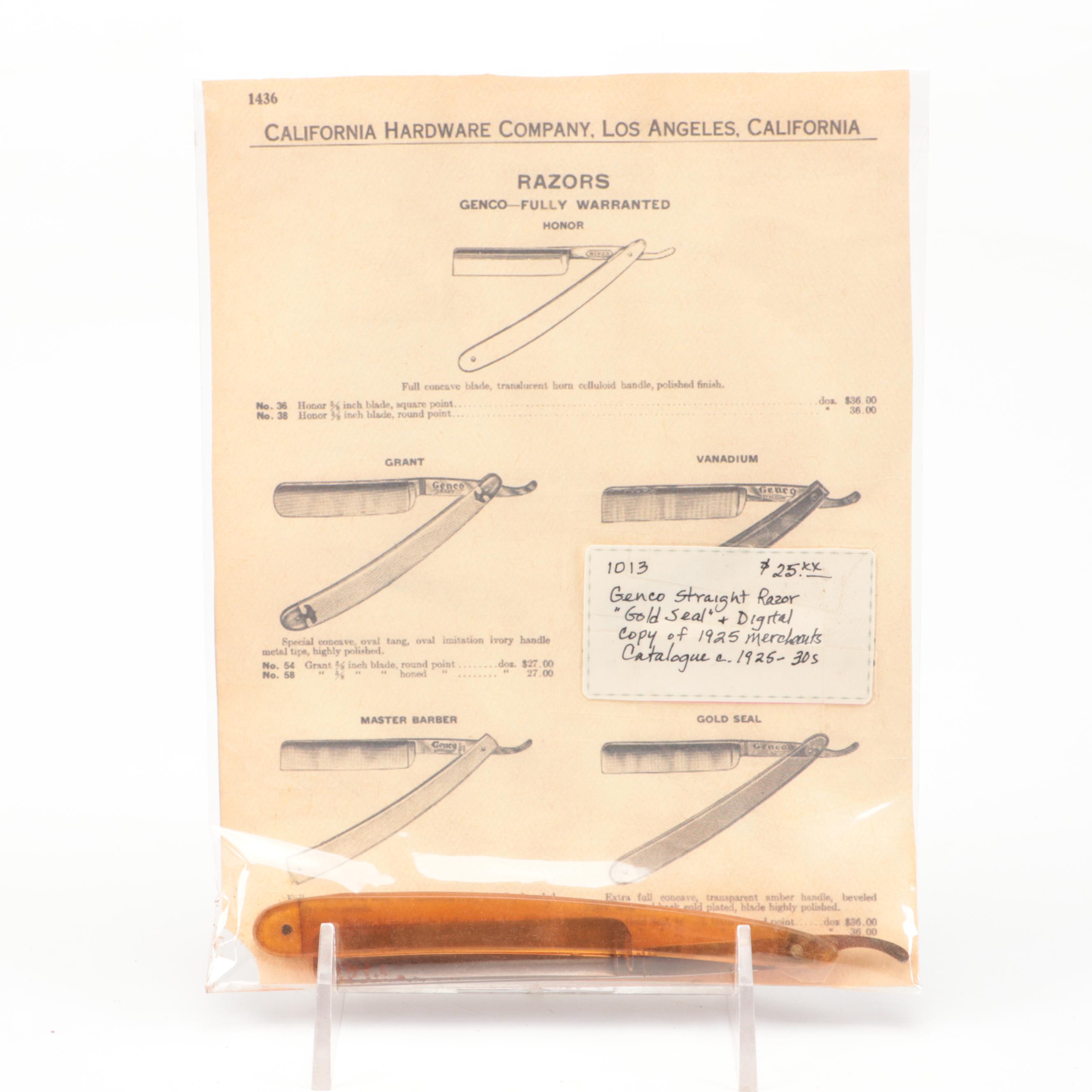 Schick, Genco, Rhodes and More Straight Razors with Shaving Accessories