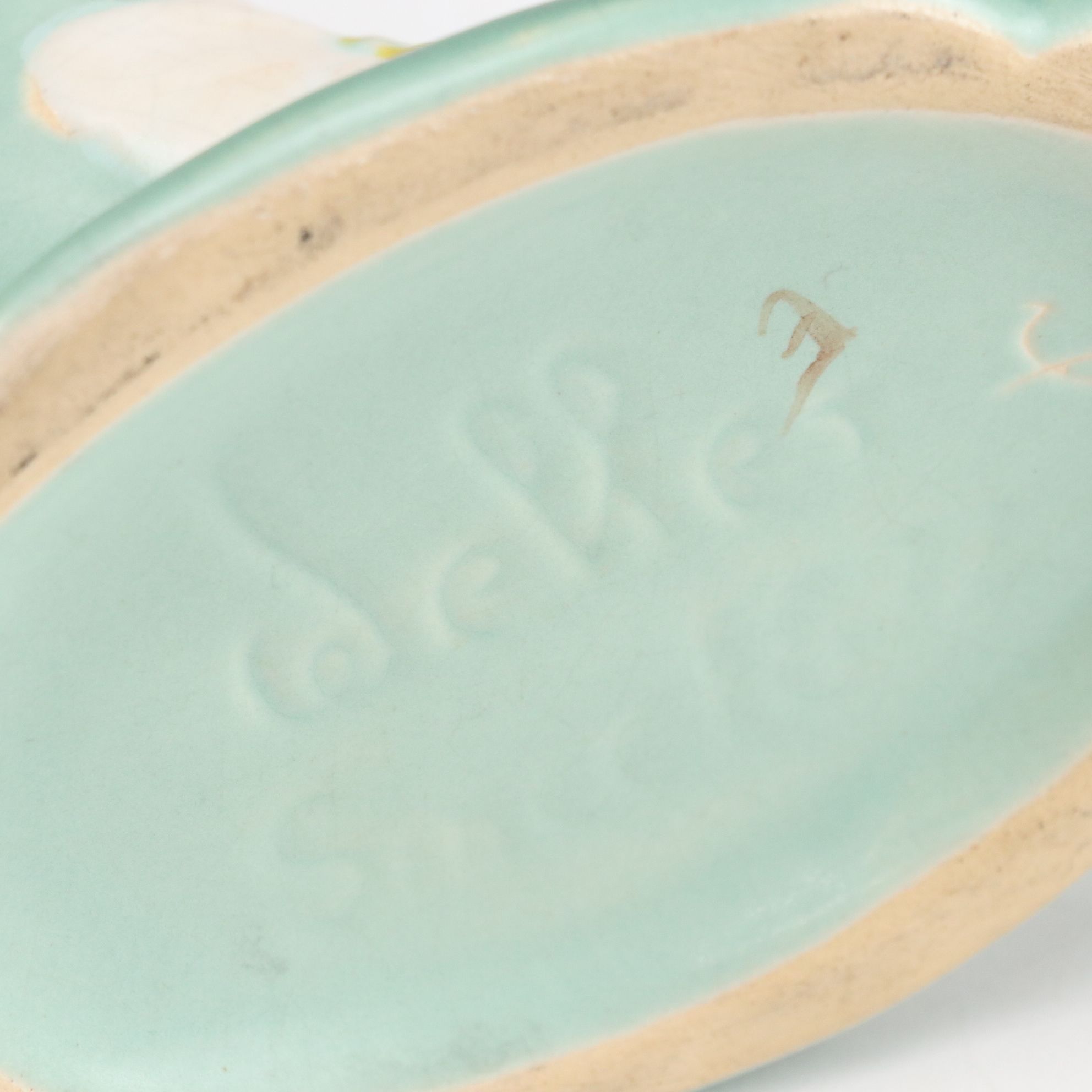 Roseville and Weller Cornucopia Vases and Hull Pottery Pitcher, Mid-20th Century