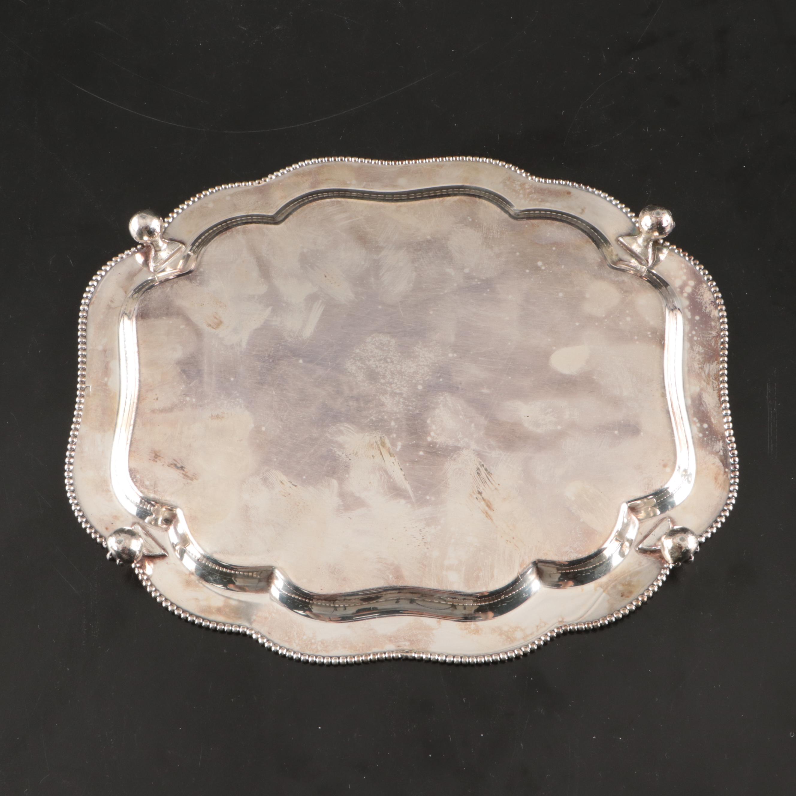 Oneida Silver Plate Cup, Silver Plate Casserole Holders, and More Serveware
