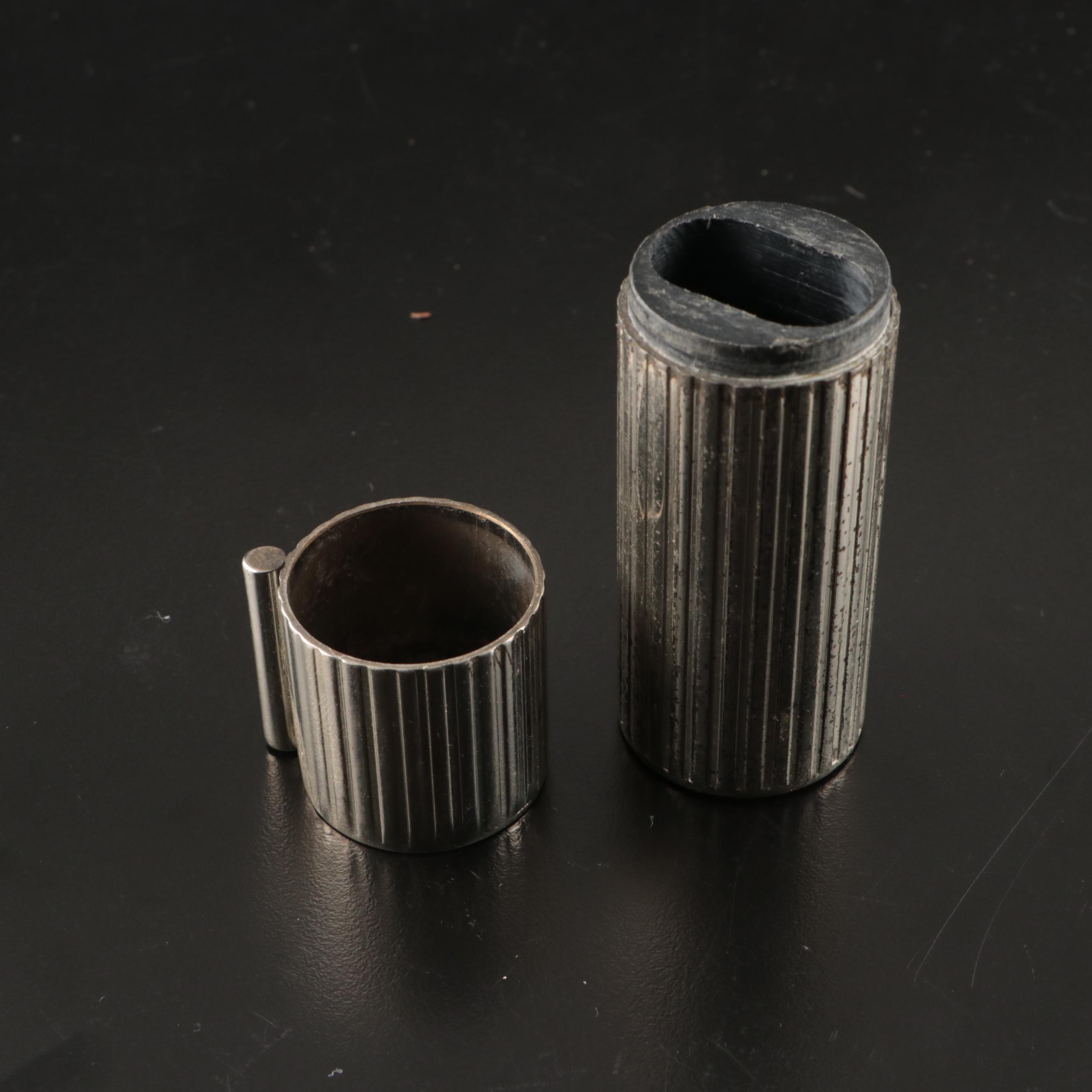 Oneida Silver Plate Cup, Silver Plate Casserole Holders, and More Serveware