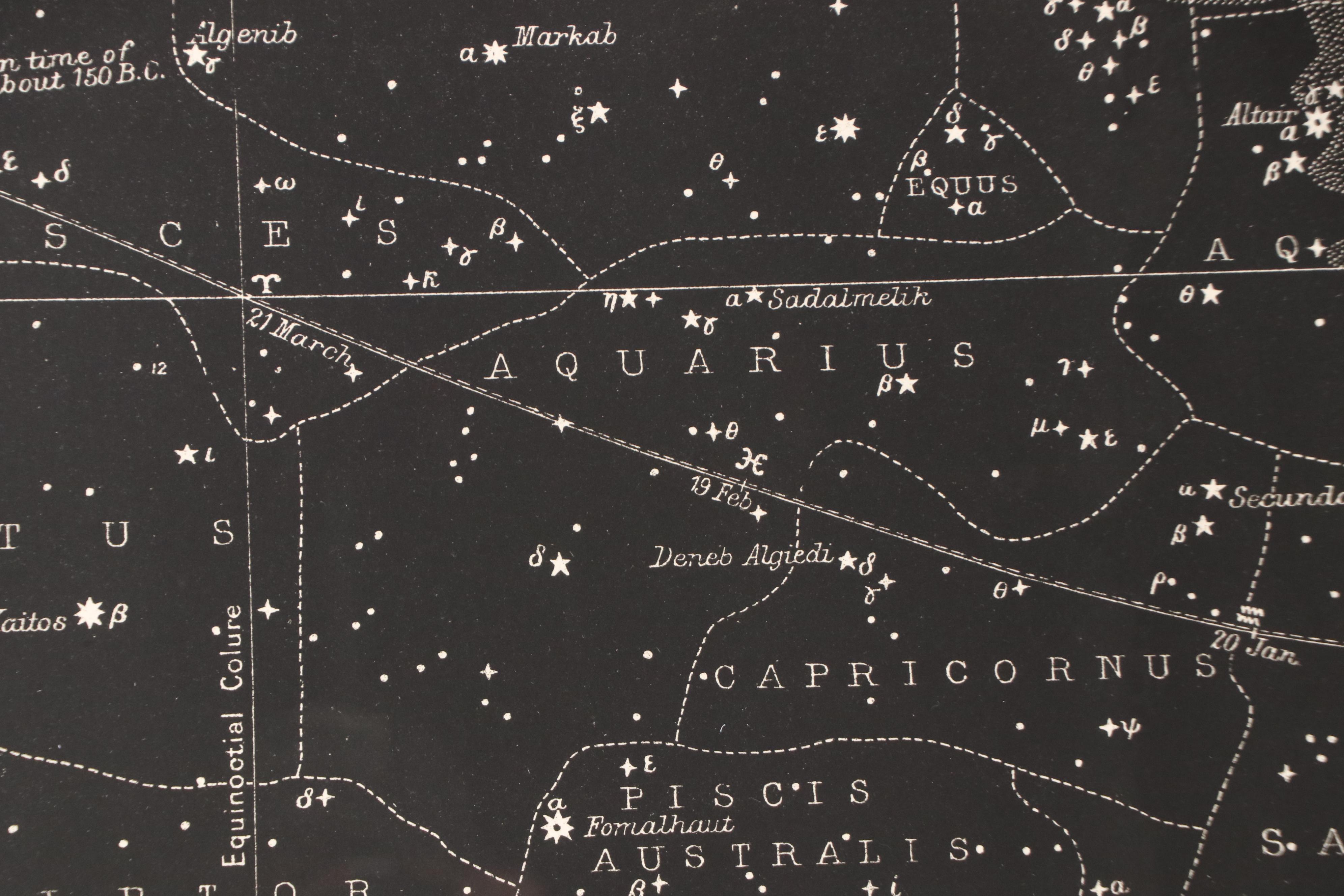 Giclée Map of the Southern Skies After Edward Stanford